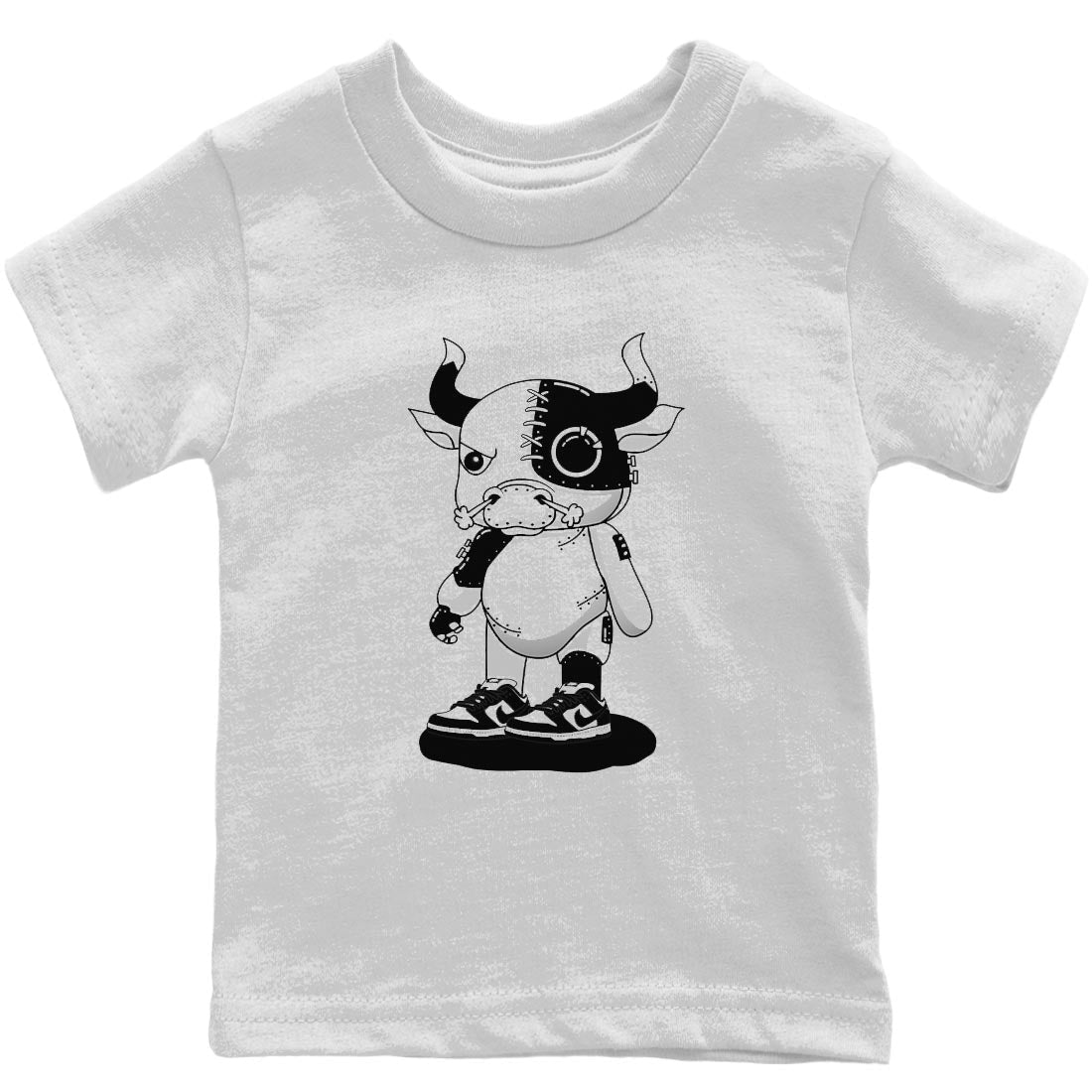 Dunk Panda Sneaker Match Tees Cyborg bull Sneaker Tees Dunk Panda Jordan to match sneaker T-Shirt Kids Shirts