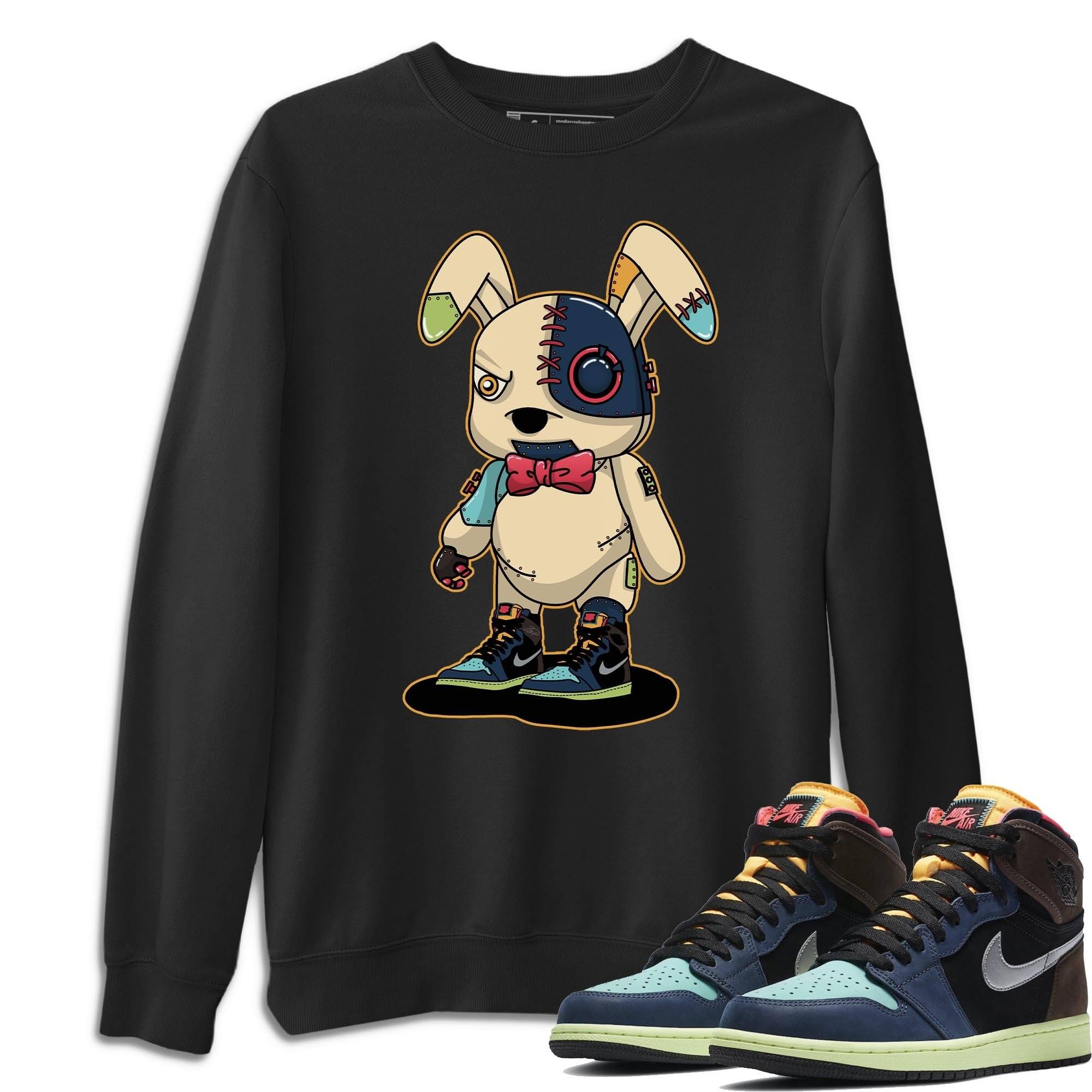 Jordan 1 Bio Hack Sneaker Match Tees Cyborg Bunny Sneaker Tees Jordan 1 Bio Hack Jordan to match sneaker T-Shirt Crew Neck Shirts