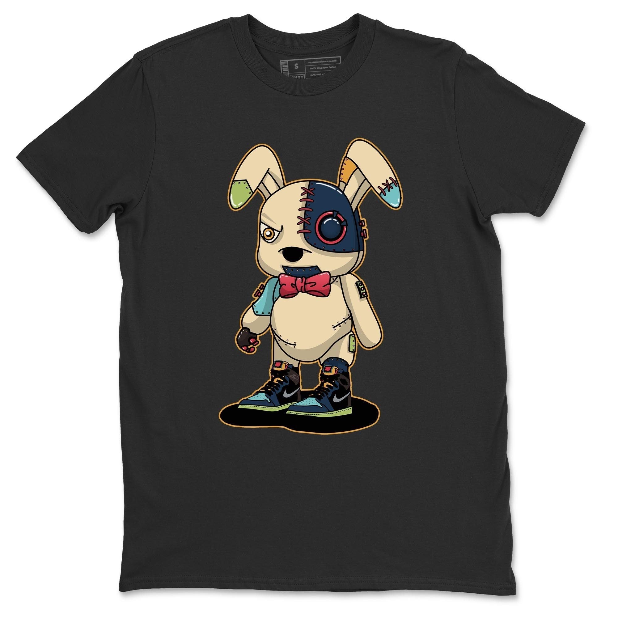 Jordan 1 Bio Hack Sneaker Match Tees Cyborg Bunny Sneaker Tees Jordan 1 Bio Hack Jordan to match sneaker T-Shirt Crew Neck Shirts