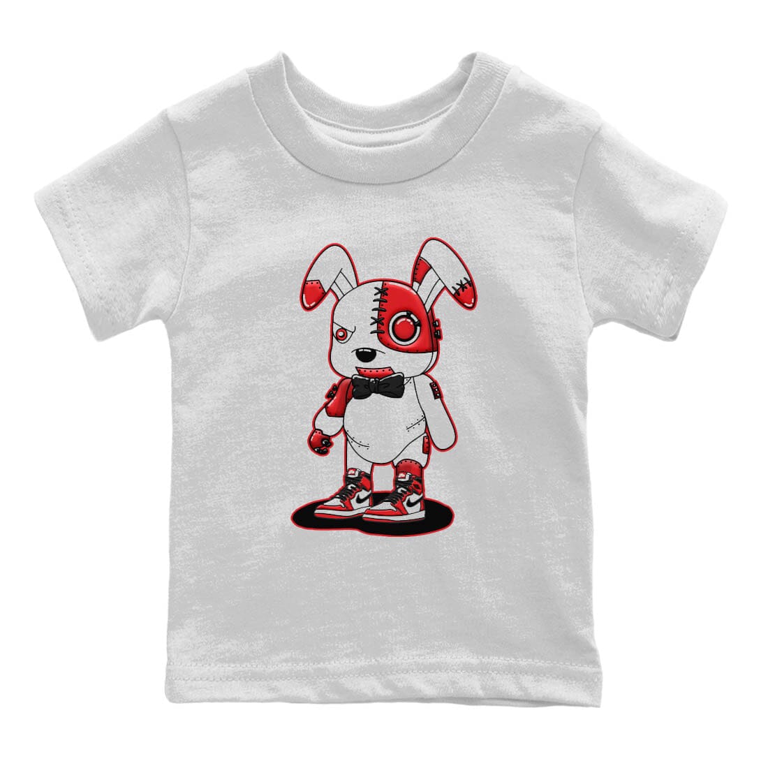 Jordan 1 lost & found Sneaker Matching T-Shirt Cyborg Bunny Sneaker Tees Jordan 1 lost & found Sneaker Release Tees Kids Shirts