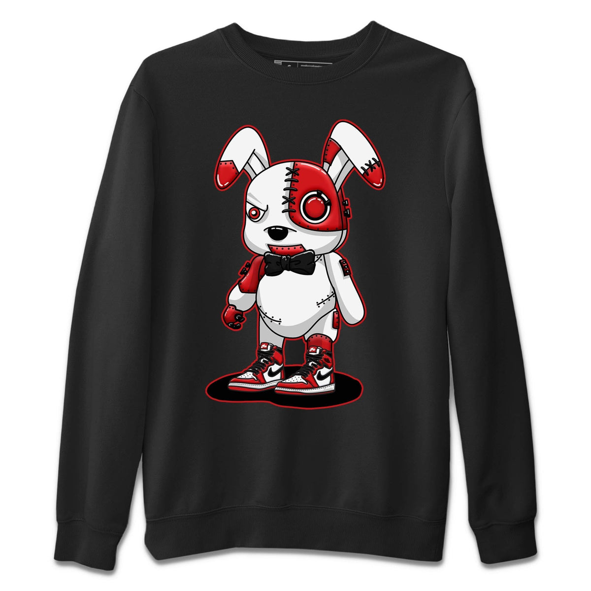 Jordan 1 lost & found Sneaker Matching T-Shirt Cyborg Bunny Sneaker Tees Jordan 1 lost & found Sneaker Release Tees Crew Neck Tees