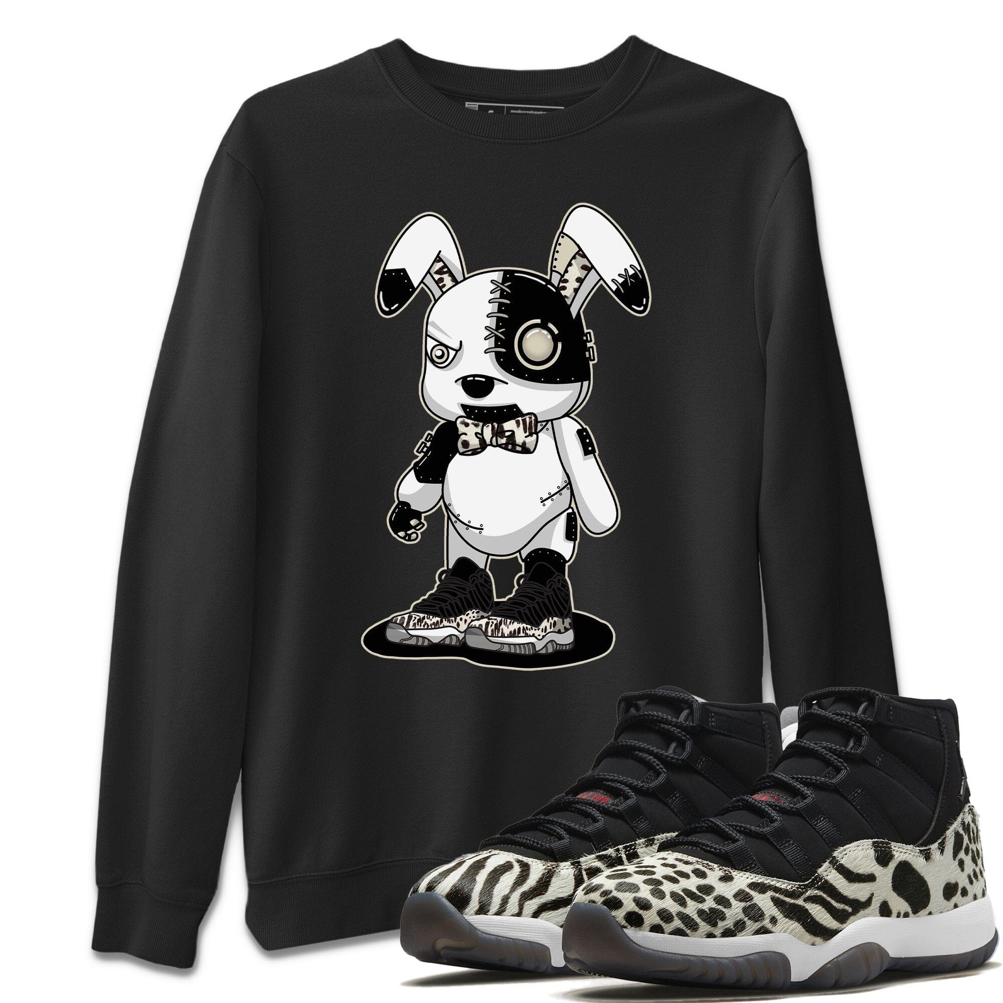 Jordan 11 Animal Instinct Shirt To Match Jordans Cyborg Bunny Sneaker Tees Jordan 11 Animal Instinct Drip Gear Zone Sneaker Matching Clothing Unisex Shirts