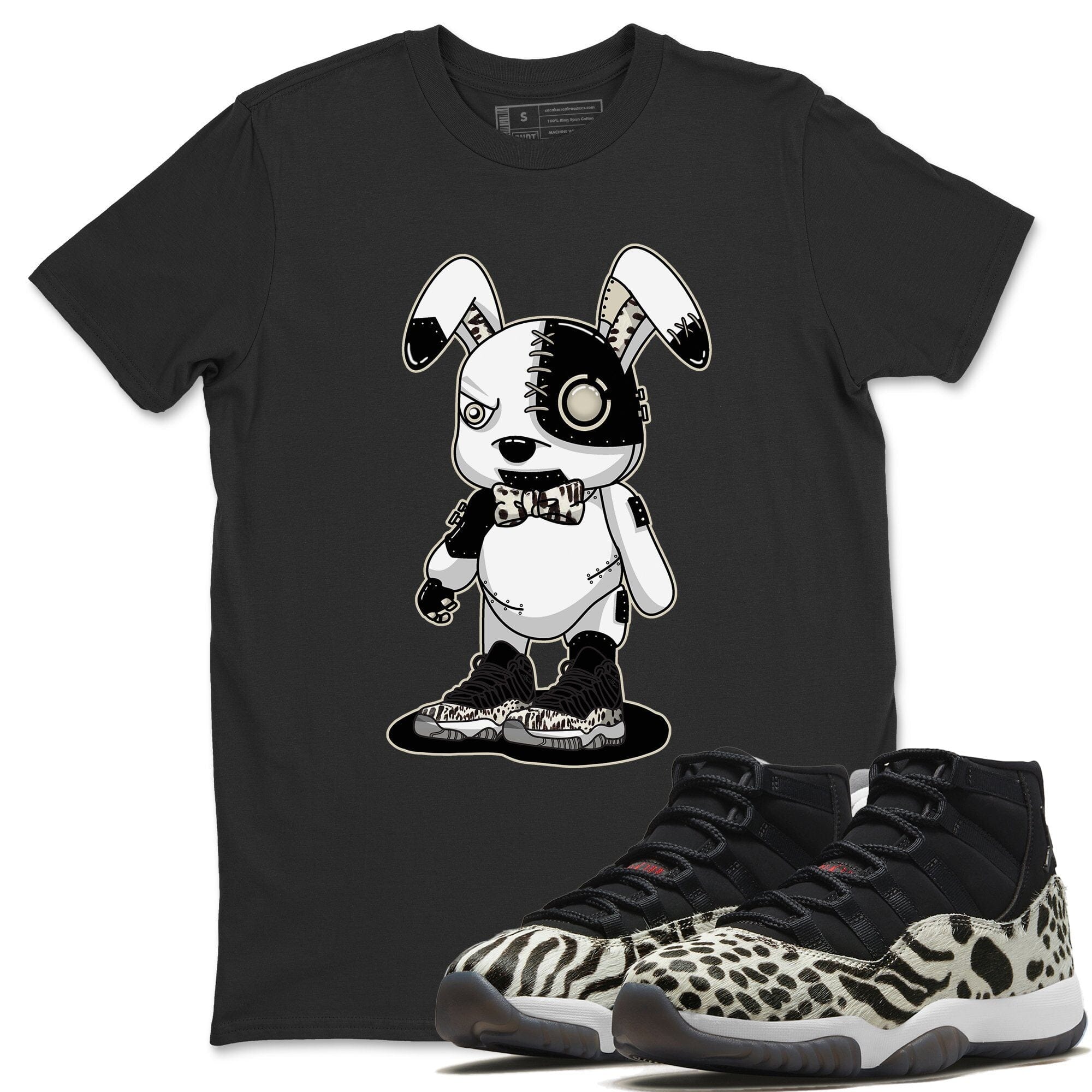 Jordan 11 Animal Instinct Shirt To Match Jordans Cyborg Bunny Sneaker Tees Jordan 11 Animal Instinct Drip Gear Zone Sneaker Matching Clothing Unisex Shirts