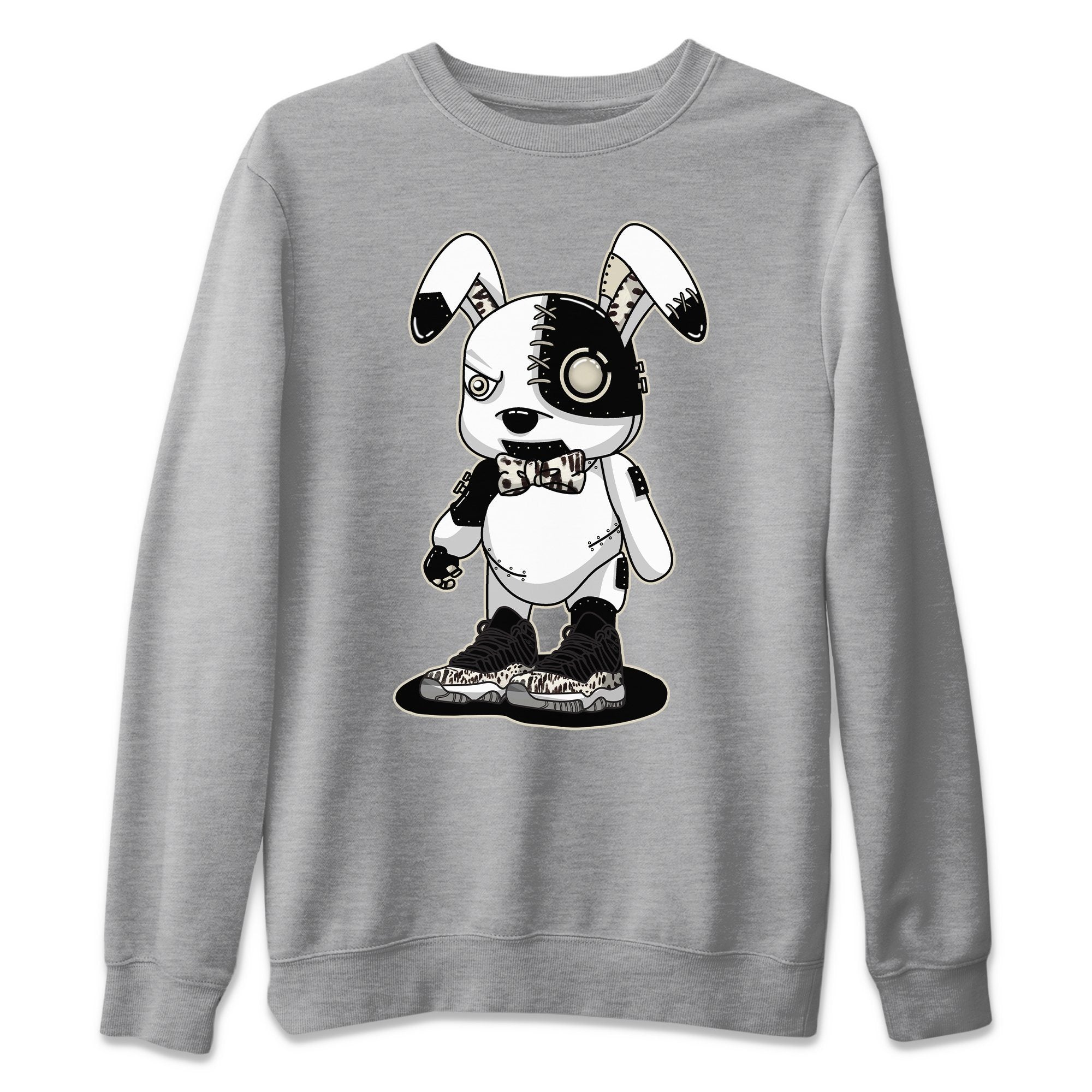 Jordan 11 Animal Instinct Shirt To Match Jordans Cyborg Bunny Sneaker Tees Jordan 11 Animal Instinct Drip Gear Zone Sneaker Matching Clothing Unisex Shirts