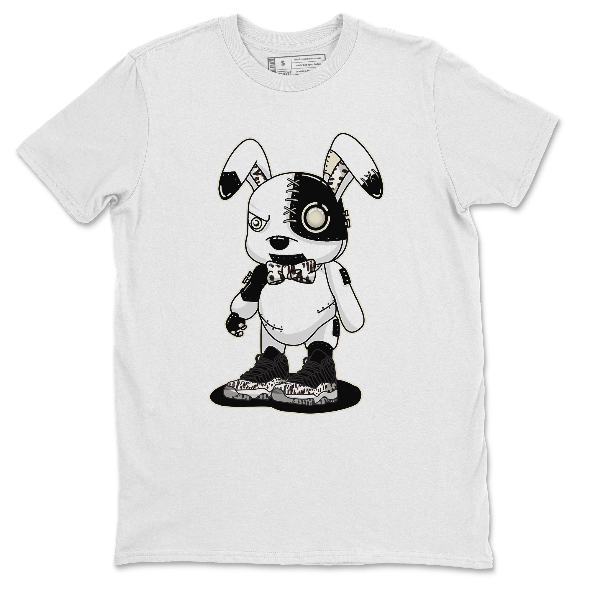 Jordan 11 Animal Instinct Shirt To Match Jordans Cyborg Bunny Sneaker Tees Jordan 11 Animal Instinct Drip Gear Zone Sneaker Matching Clothing Unisex Shirts