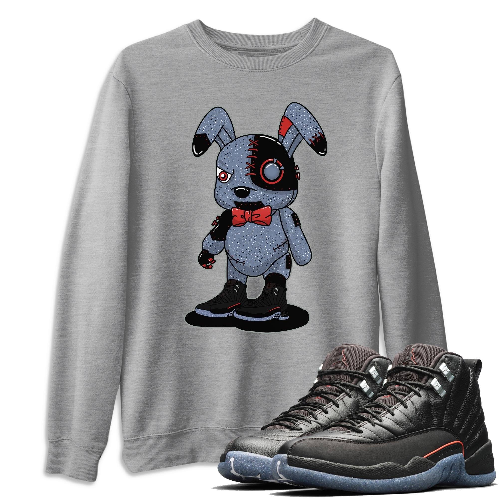Jordan 12 Grind Shirt To Match Jordans Cyborg Bunny Sneaker Tees Jordan 12 Grind Drip Gear Zone Sneaker Matching Clothing Unisex Shirts