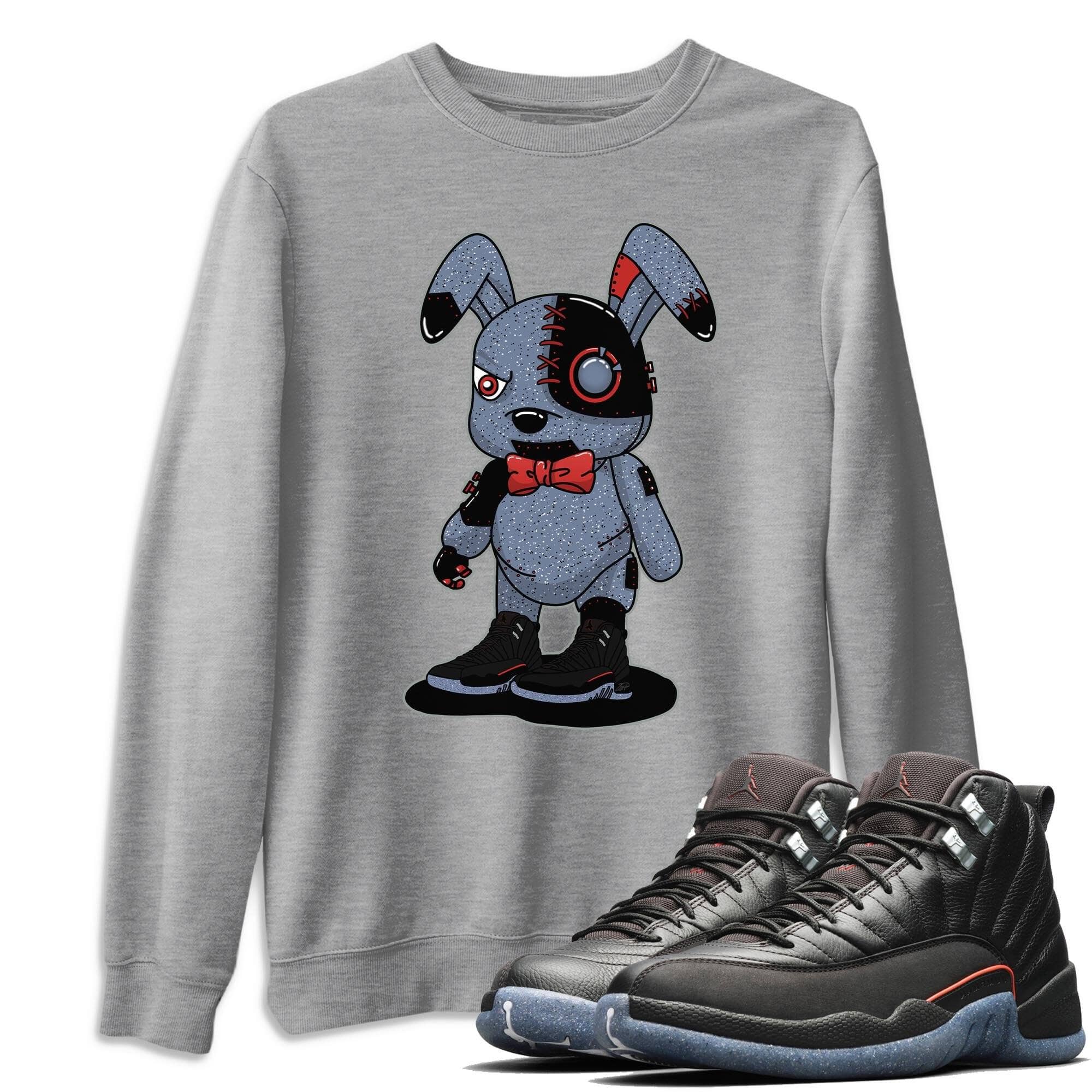 Jordan 12 Grind Shirt To Match Jordans Cyborg Bunny Sneaker Tees Jordan 12 Grind Drip Gear Zone Sneaker Matching Clothing Unisex Shirts