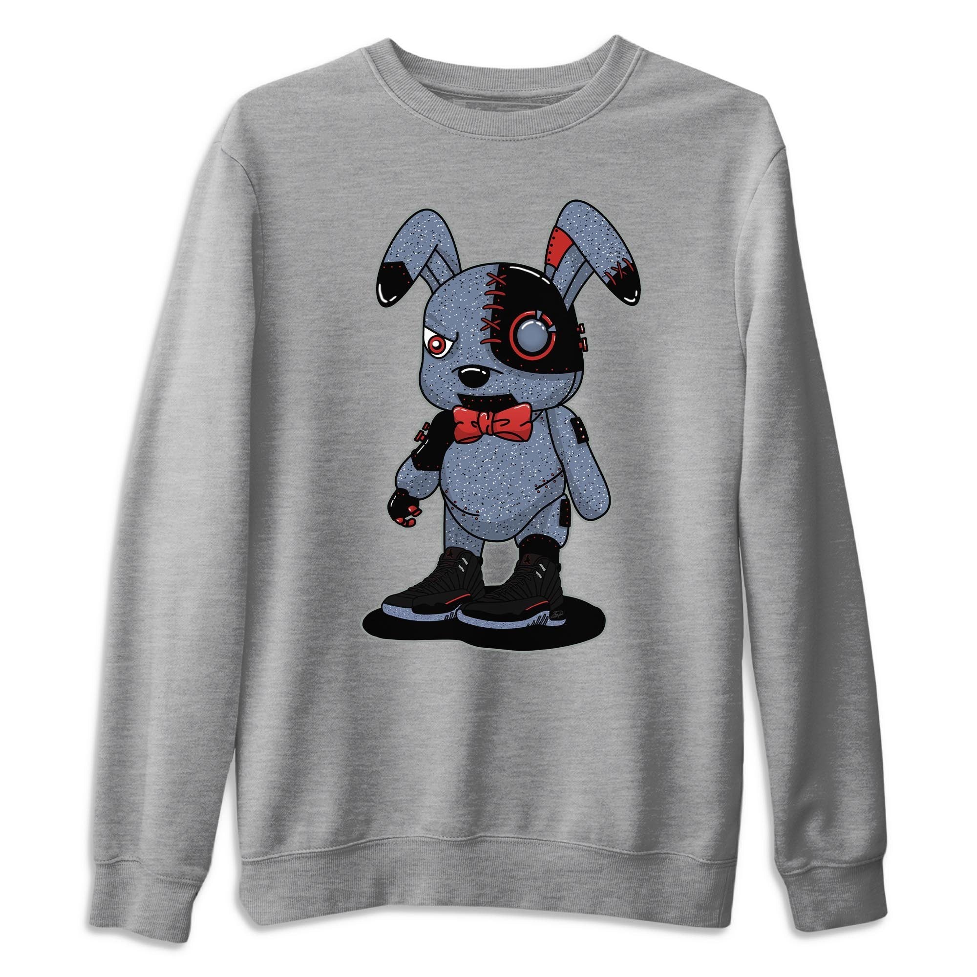 Jordan 12 Grind Shirt To Match Jordans Cyborg Bunny Sneaker Tees Jordan 12 Grind Drip Gear Zone Sneaker Matching Clothing Unisex Shirts