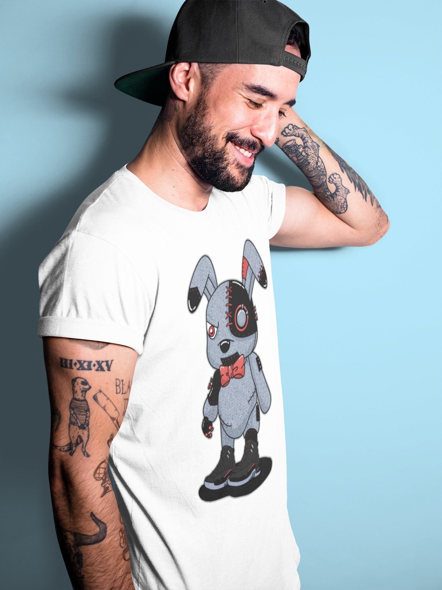 Jordan 12 Grind Shirt To Match Jordans Cyborg Bunny Sneaker Tees Jordan 12 Grind Drip Gear Zone Sneaker Matching Clothing Unisex Shirts