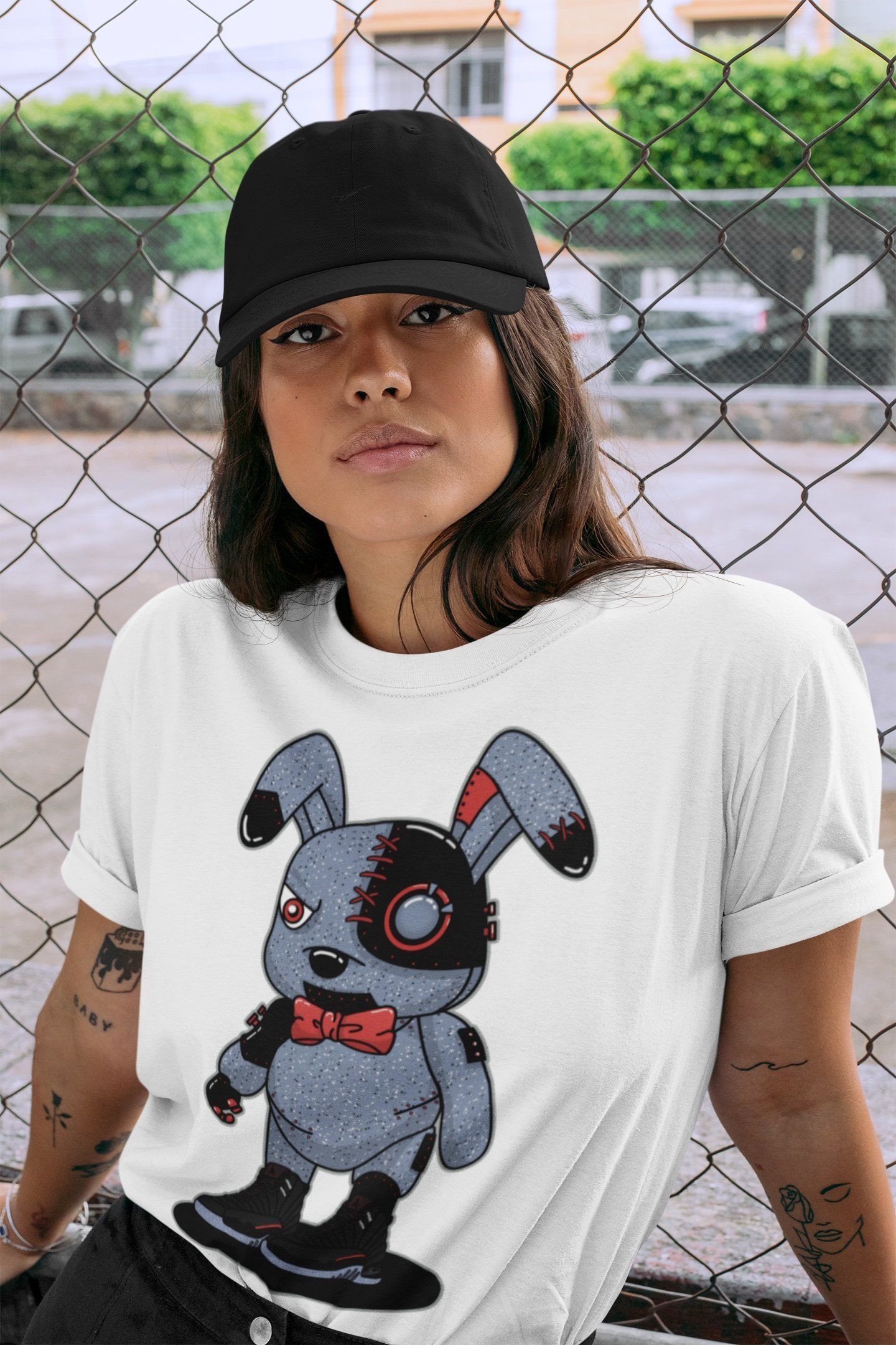 Jordan 12 Grind Shirt To Match Jordans Cyborg Bunny Sneaker Tees Jordan 12 Grind Drip Gear Zone Sneaker Matching Clothing Unisex Shirts