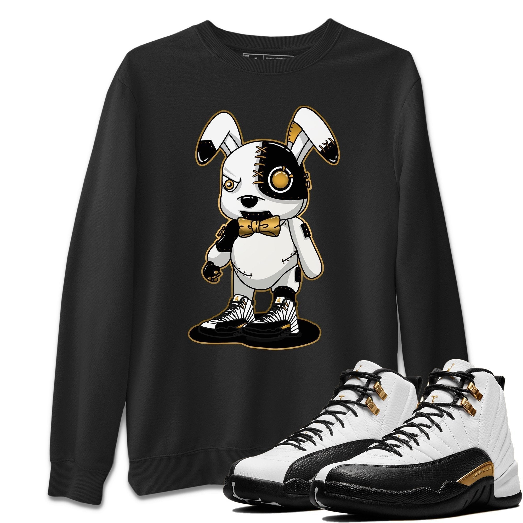 Jordan 12 Royalty Shirt To Match Jordans Cyborg Bunny Sneaker Tees Jordan 12 Royalty Drip Gear Zone Sneaker Matching Clothing Unisex Shirts