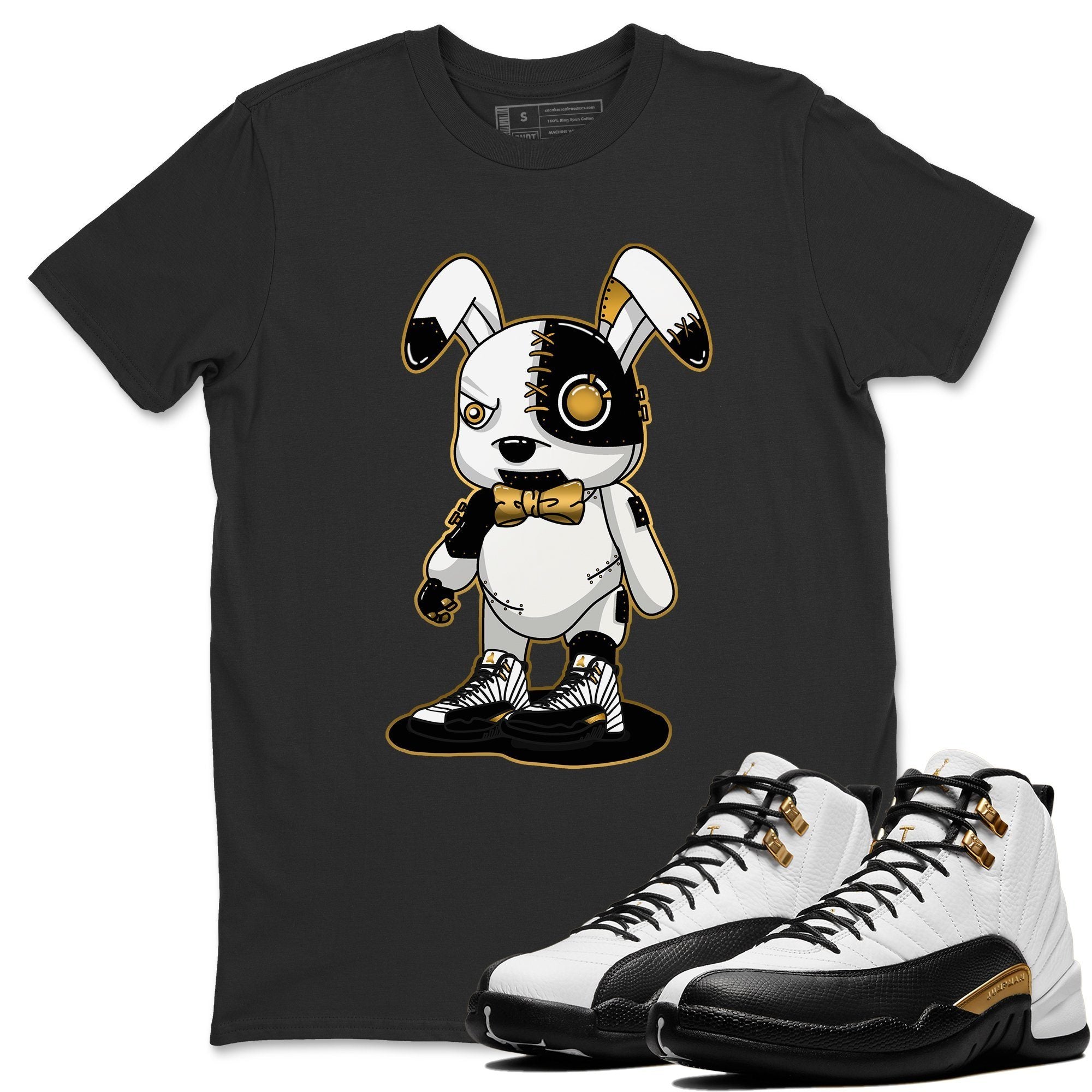 Jordan 12 Royalty Shirt To Match Jordans Cyborg Bunny Sneaker Tees Jordan 12 Royalty Drip Gear Zone Sneaker Matching Clothing Unisex Shirts