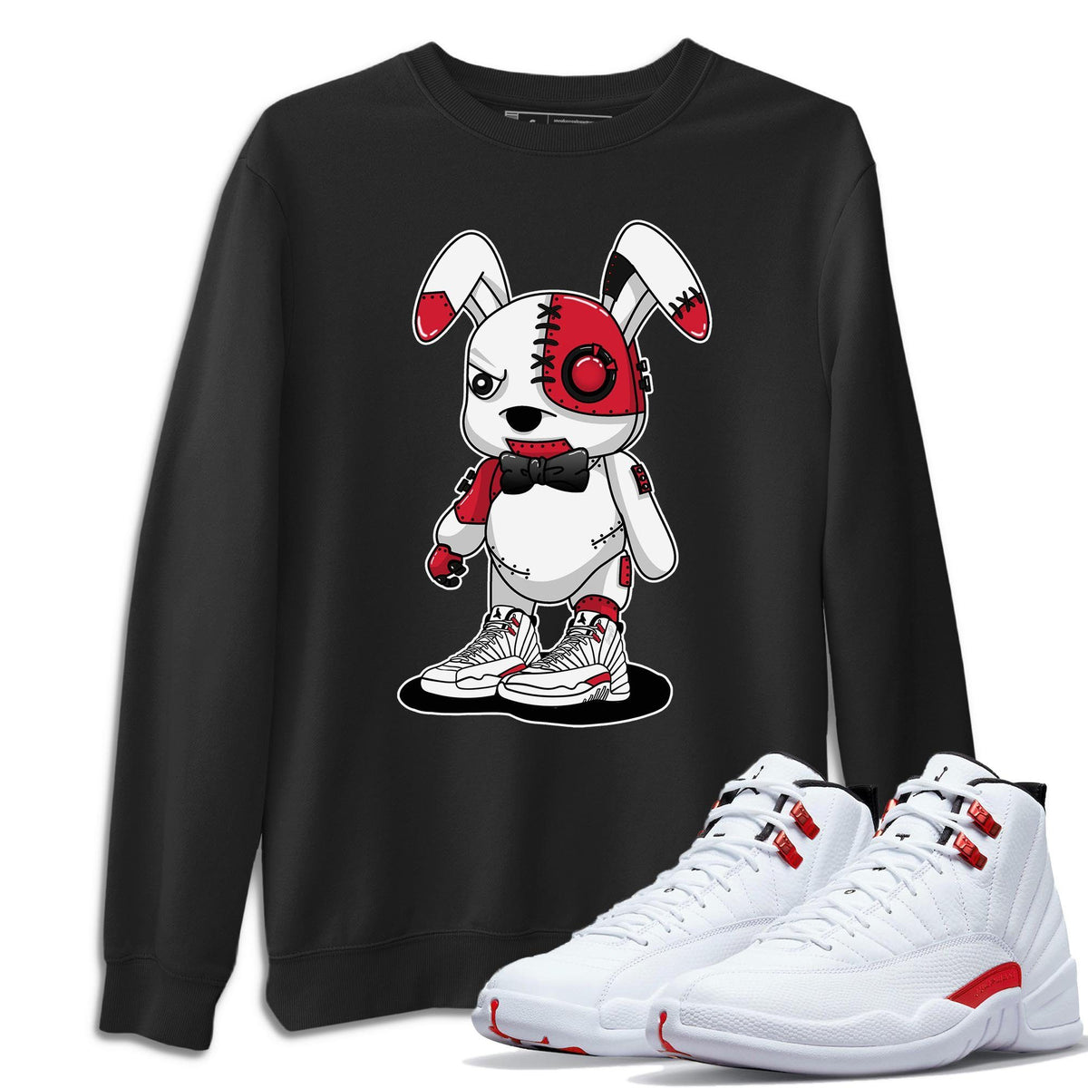 Jordan 12 Twist Shirt To Match Jordans Cyborg Bunny Sneaker Tees Jordan 12 Twist Drip Gear Zone Sneaker Matching Clothing Unisex Shirts