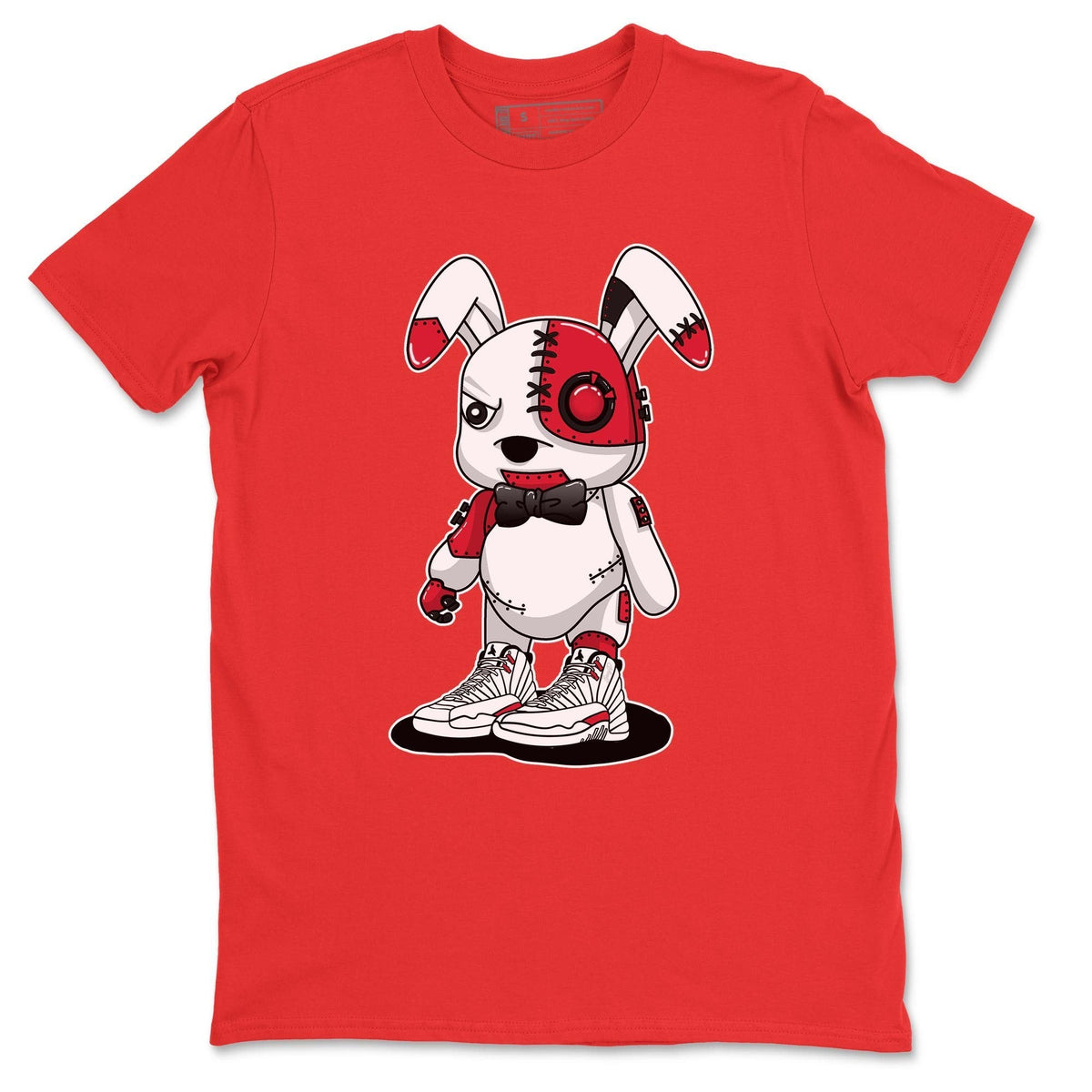 Jordan 12 Twist Shirt To Match Jordans Cyborg Bunny Sneaker Tees Jordan 12 Twist Drip Gear Zone Sneaker Matching Clothing Unisex Shirts