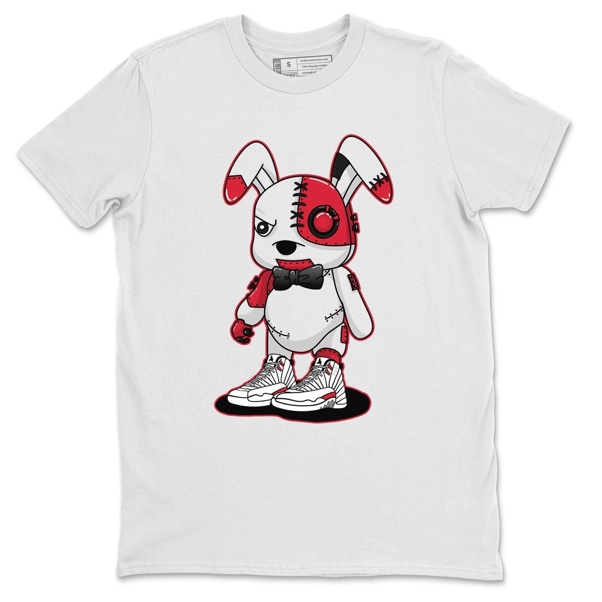 Jordan 12 Twist Shirt To Match Jordans Cyborg Bunny Sneaker Tees Jordan 12 Twist Drip Gear Zone Sneaker Matching Clothing Unisex Shirts