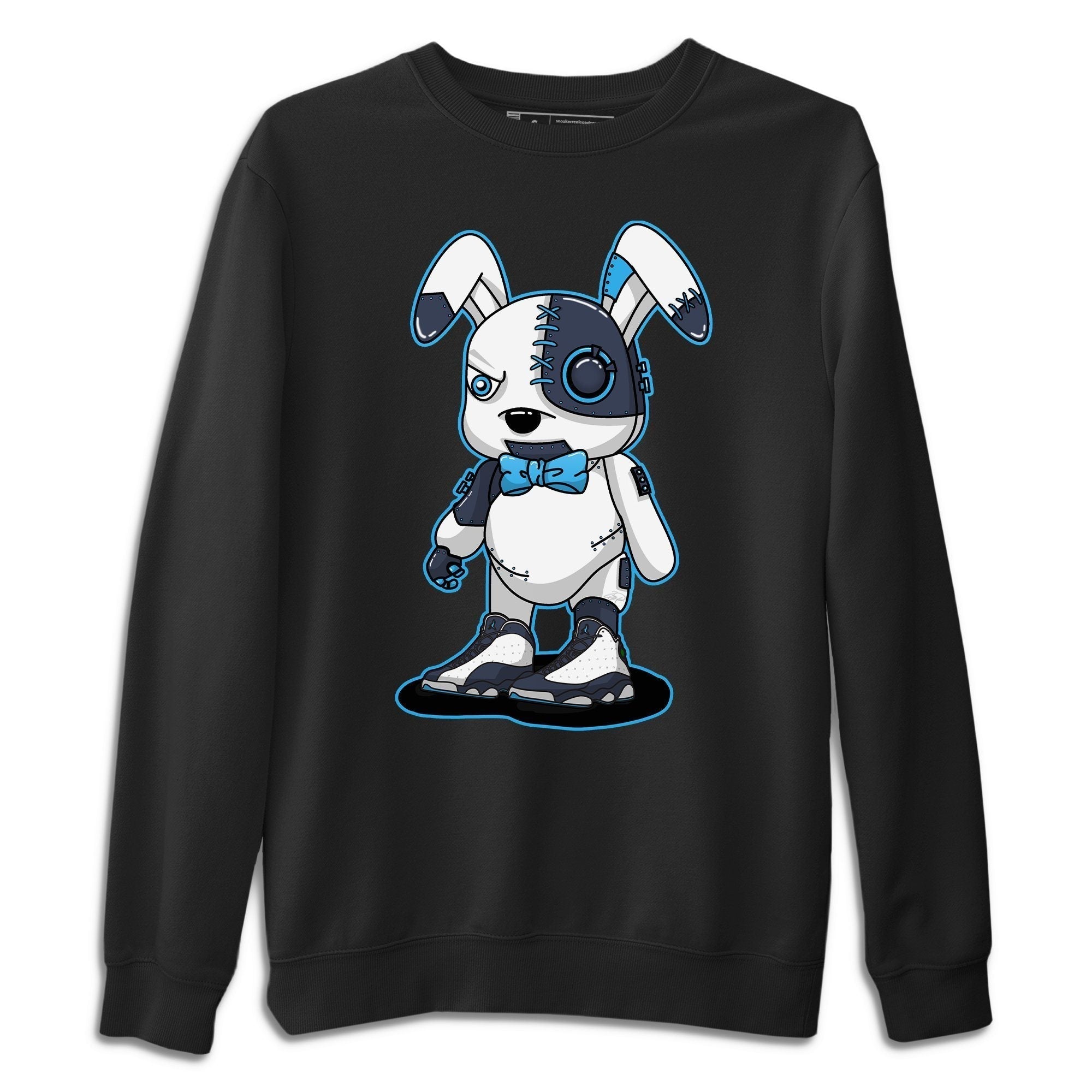 Jordan 13 Obsidian Shirt To Match Jordans Cyborg Bunny Sneaker Tees Jordan 13 Obsidian Drip Gear Zone Sneaker Matching Clothing Unisex Shirts