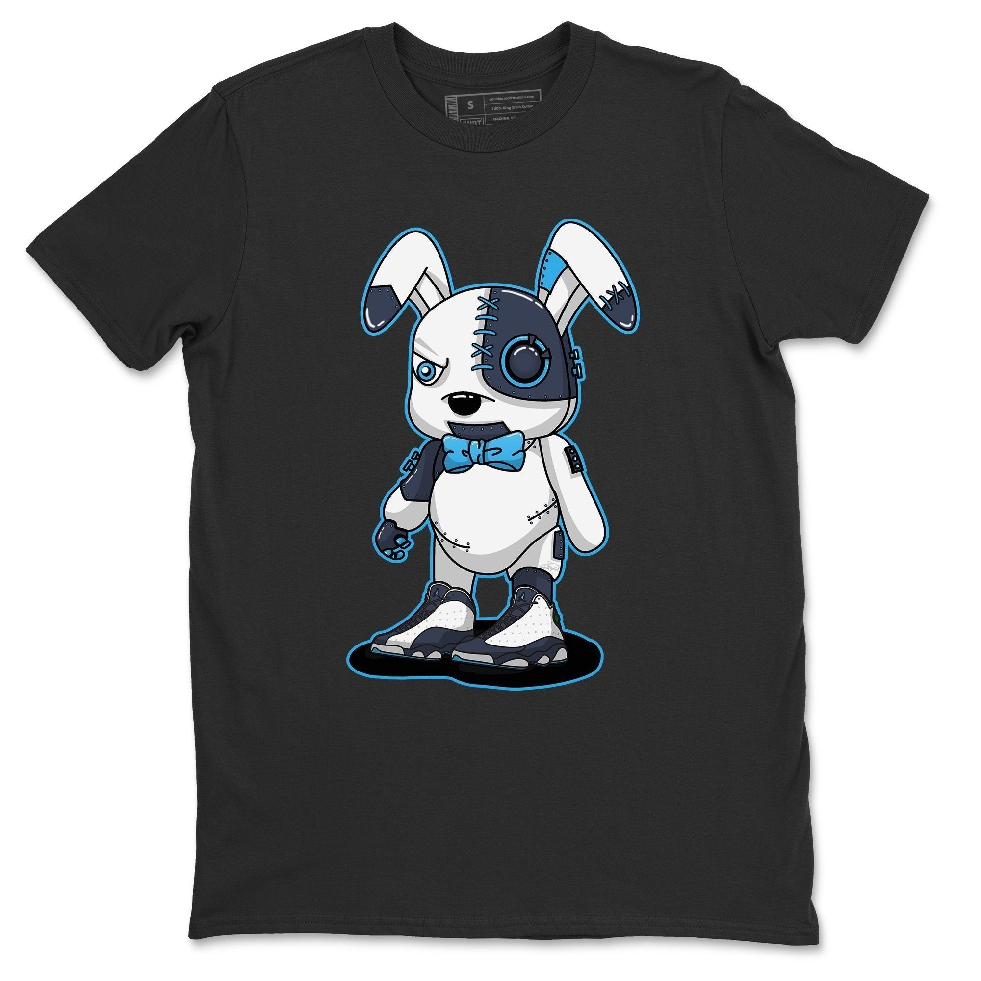 Jordan 13 Obsidian Shirt To Match Jordans Cyborg Bunny Sneaker Tees Jordan 13 Obsidian Drip Gear Zone Sneaker Matching Clothing Unisex Shirts