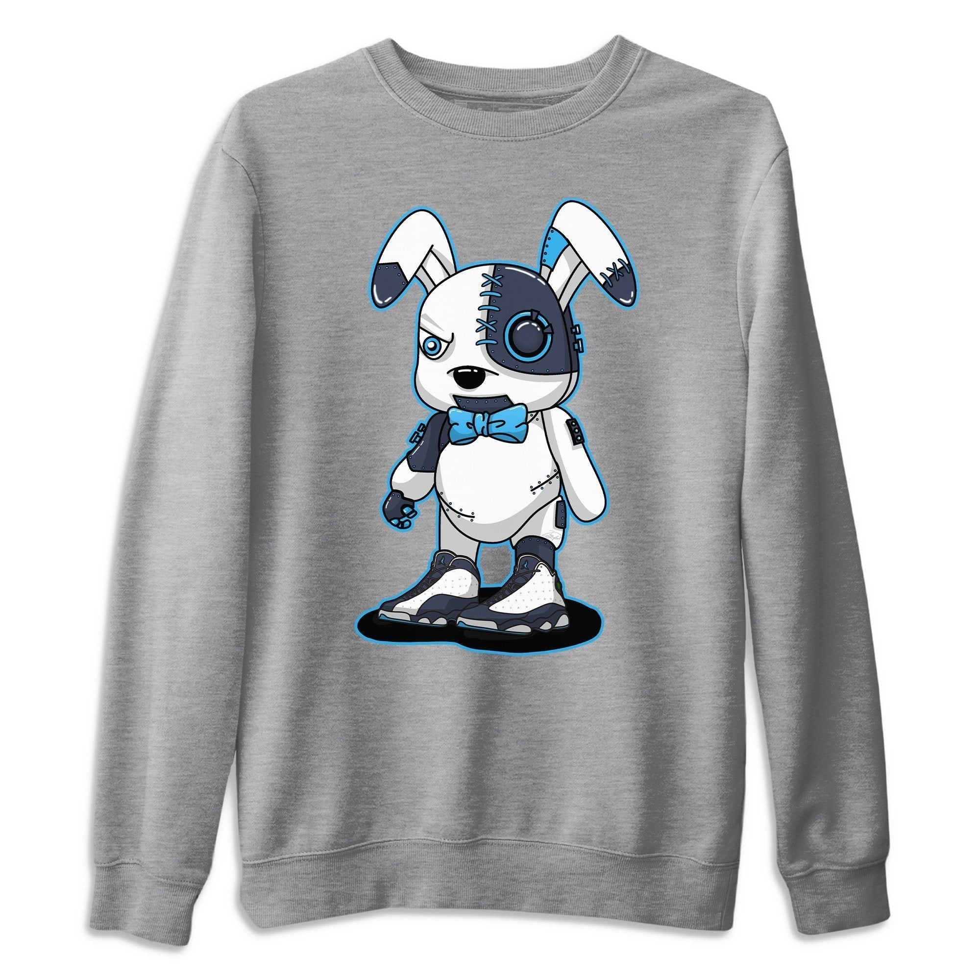 Jordan 13 Obsidian Shirt To Match Jordans Cyborg Bunny Sneaker Tees Jordan 13 Obsidian Drip Gear Zone Sneaker Matching Clothing Unisex Shirts