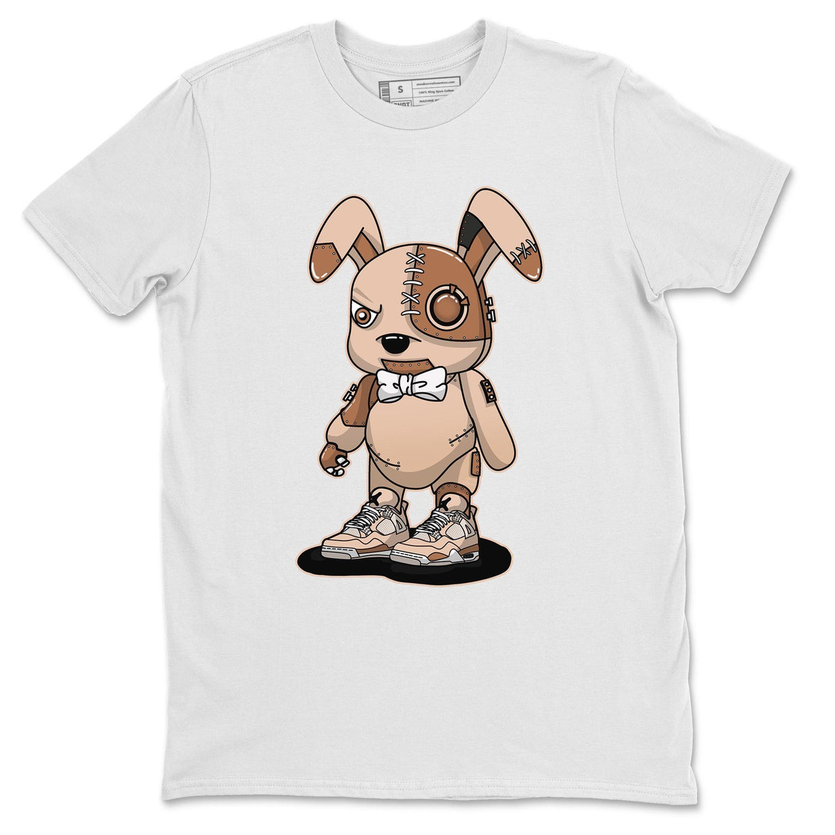 Jordan 4 Shimmer Shirt To Match Jordans Cyborg Bunny Sneaker Tees Jordan 4 Shimmer Drip Gear Zone Sneaker Matching Clothing Unisex Shirts