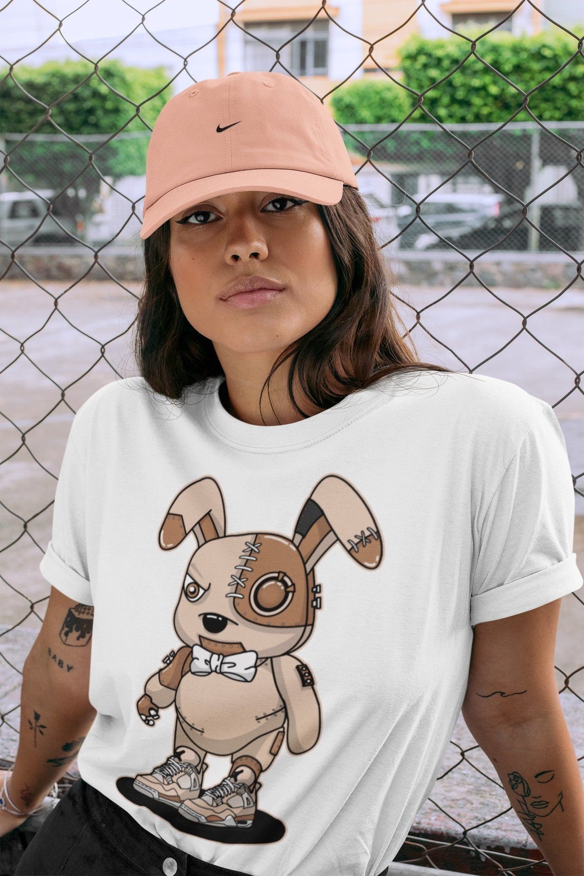 Jordan 4 Shimmer Shirt To Match Jordans Cyborg Bunny Sneaker Tees Jordan 4 Shimmer Drip Gear Zone Sneaker Matching Clothing Unisex Shirts