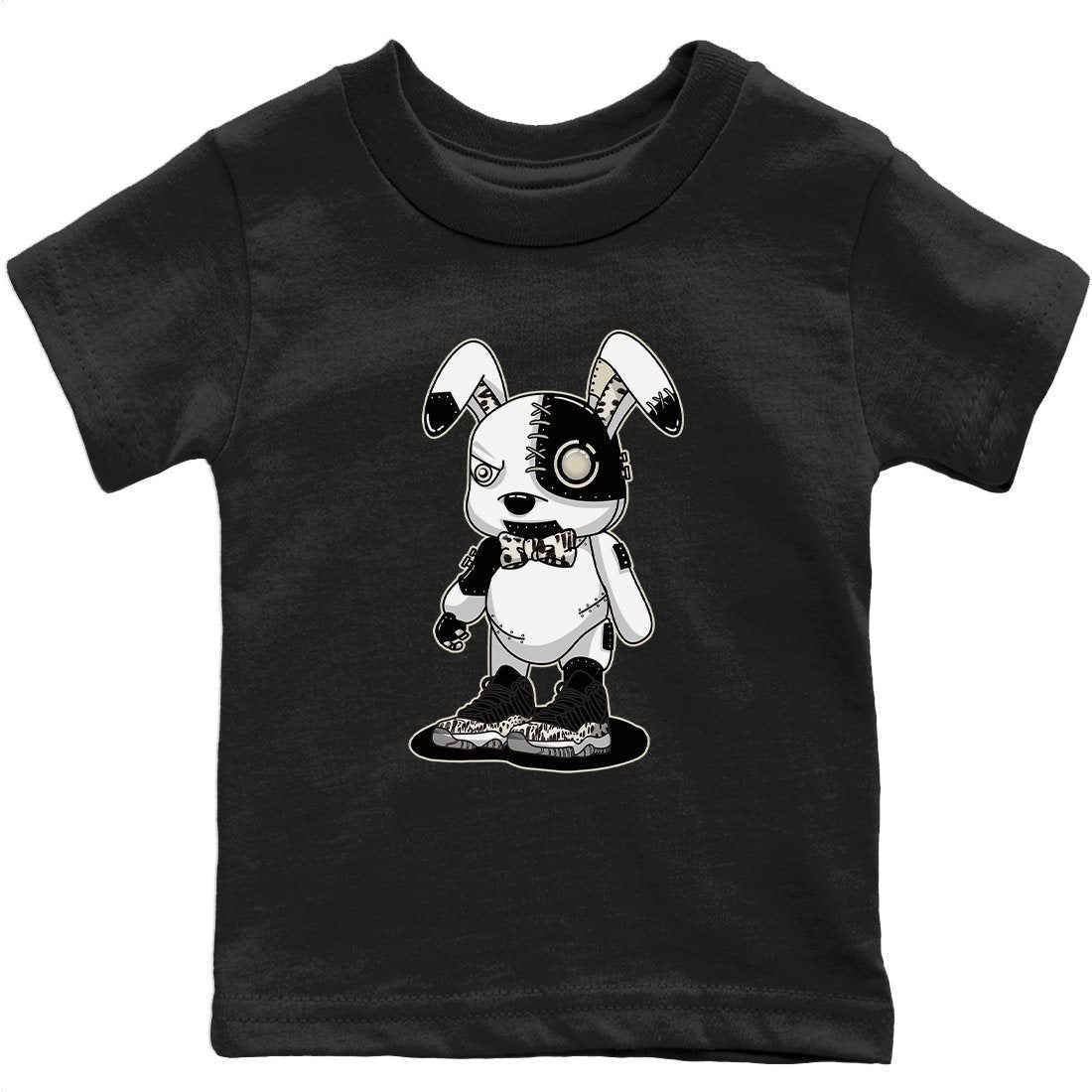 Jordan 11 Animal Instinct Sneaker Matching T-Shirt Cyborg Bunny Sneaker Tees Jordan 11 Animal Instinct Sneaker Release Tees Kids Shirts