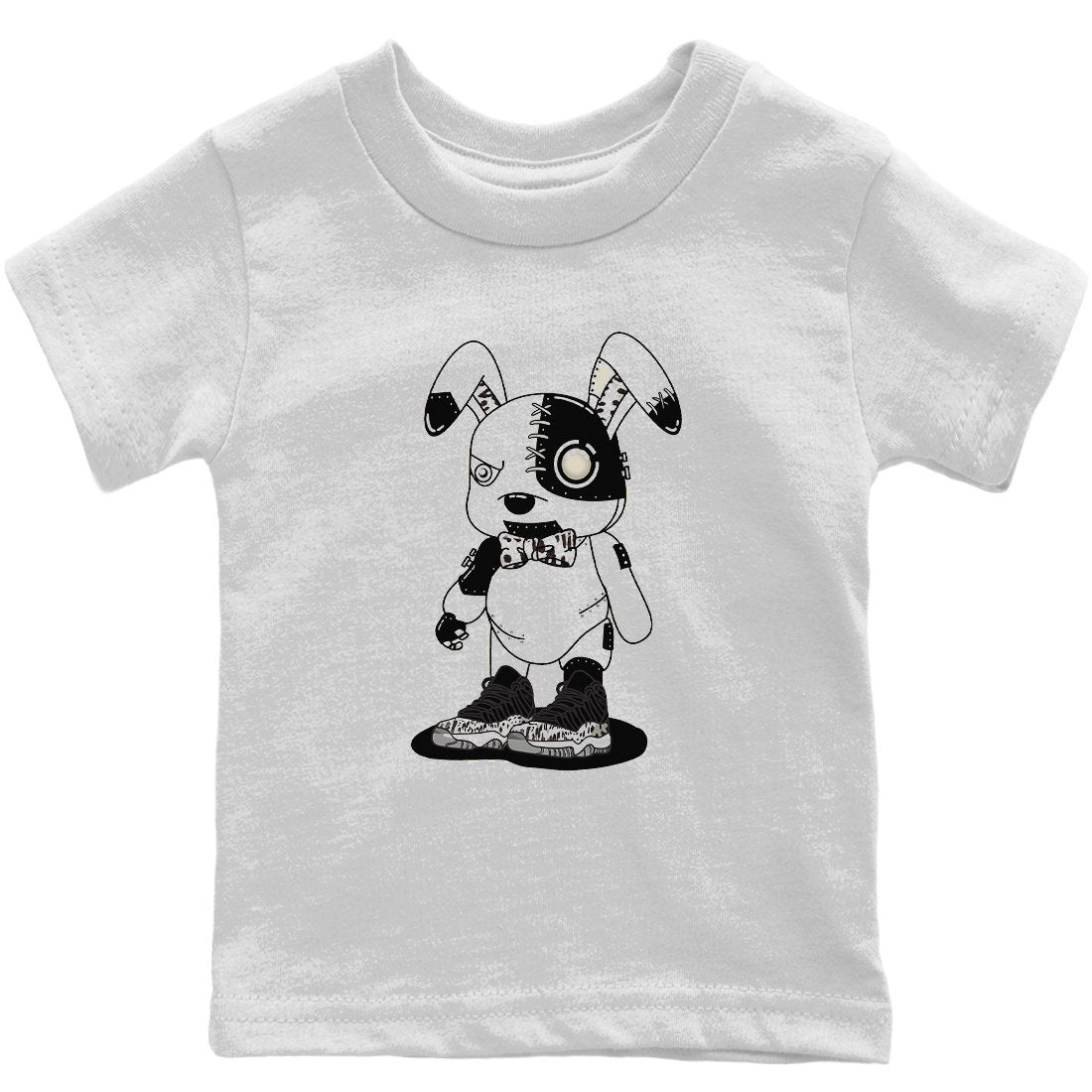 Jordan 11 Animal Instinct Sneaker Matching T-Shirt Cyborg Bunny Sneaker Tees Jordan 11 Animal Instinct Sneaker Release Tees Kids Shirts