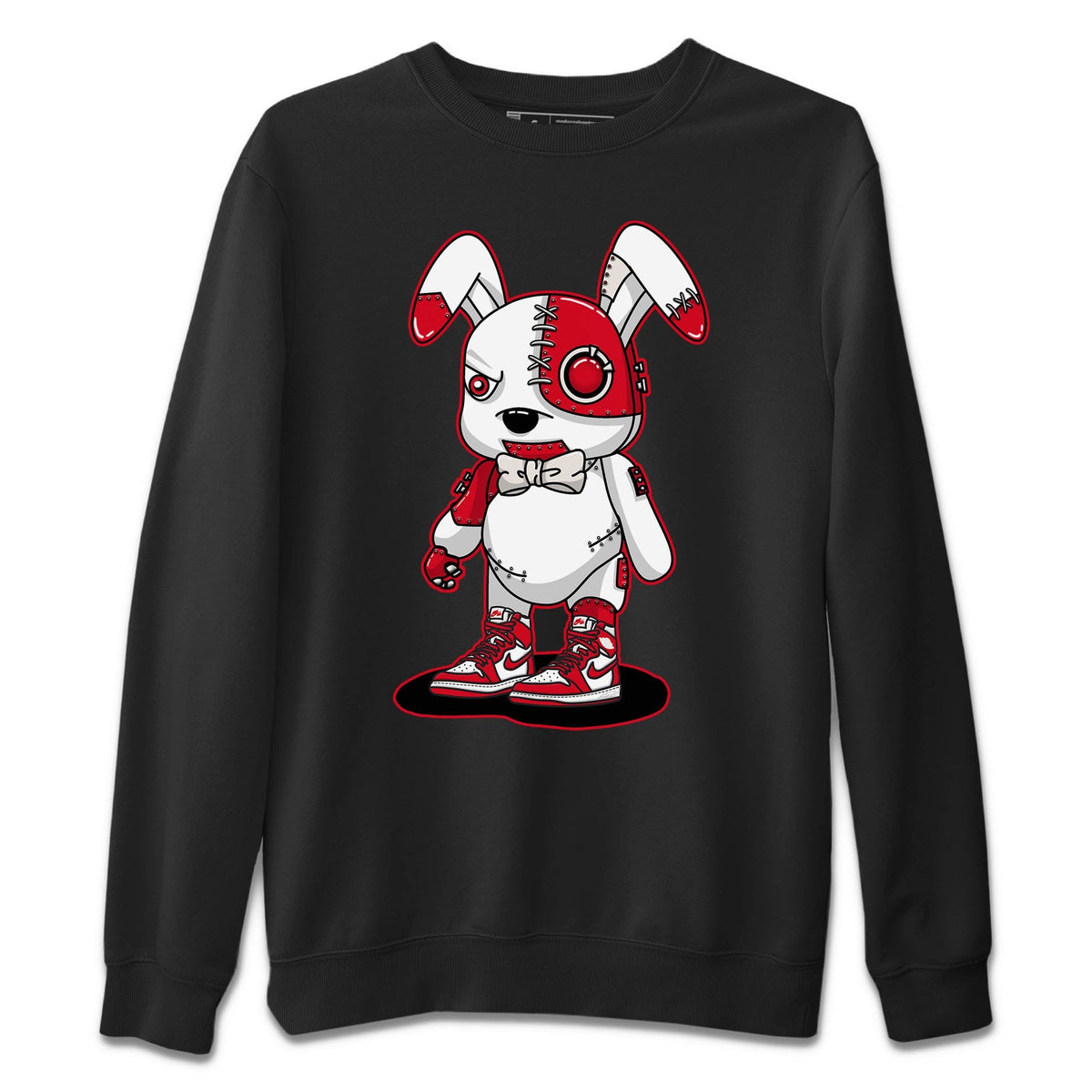 Jordan 1 Newstalgia Sneaker Matching T-Shirt Cyborg Bunny Sneaker Tees Jordan 1 Newstalgia Sneaker Release Tees Crew Neck Tees