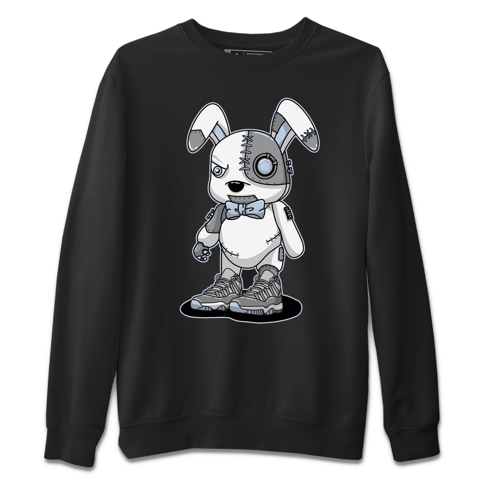 Jordan 11 Cool Grey Shirt To Match Jordans Cyborg Bunny Sneaker Tees Jordan 11 Cool Grey Drip Gear Zone Sneaker Matching Clothing Unisex Shirts