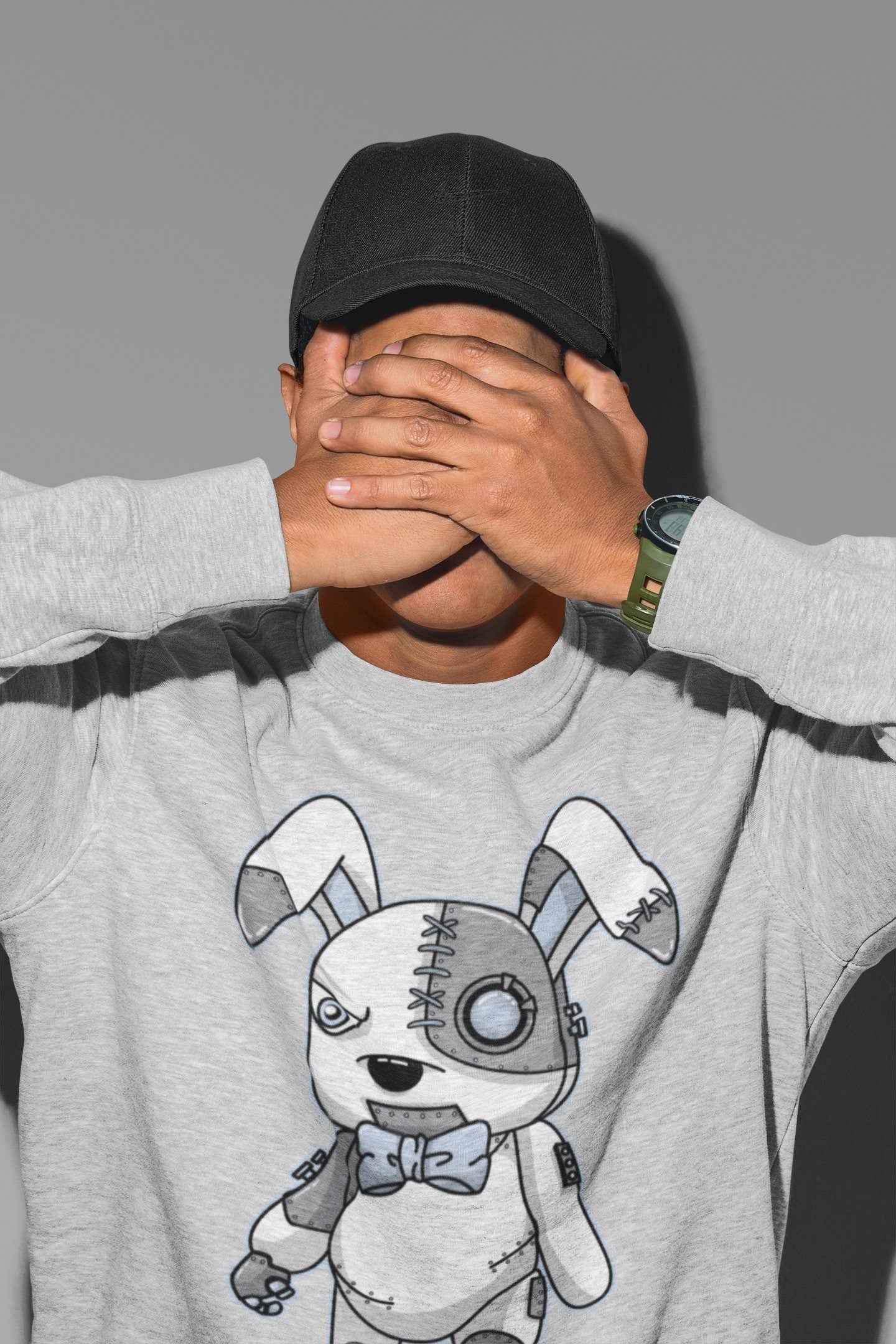 Jordan 11 Cool Grey Shirt To Match Jordans Cyborg Bunny Sneaker Tees Jordan 11 Cool Grey Drip Gear Zone Sneaker Matching Clothing Unisex Shirts