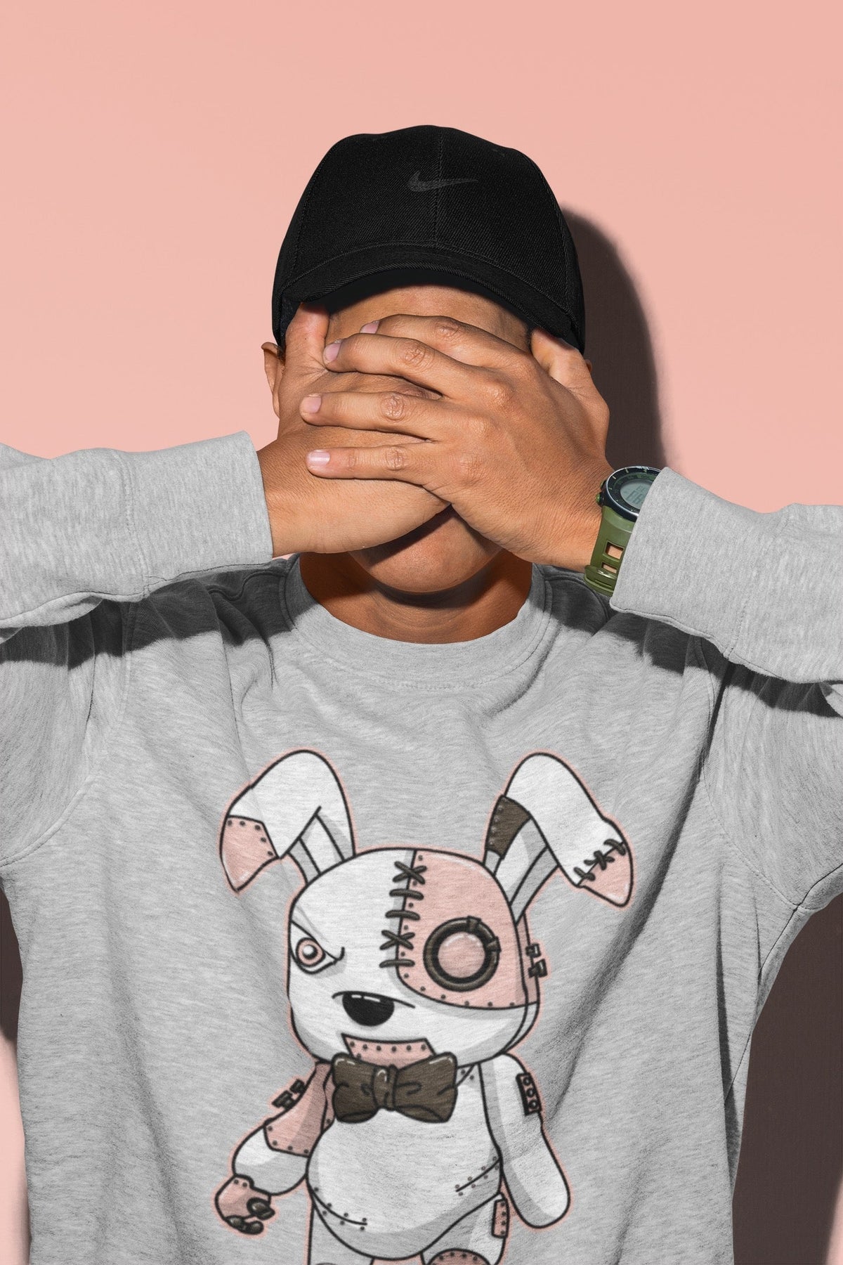 Jordan 3 Atmosphere Sneaker Matching T-Shirt Cyborg Bunny Sneaker Tees Jordan 3 Atmosphere Sneaker Release Tees Crew Neck Tees