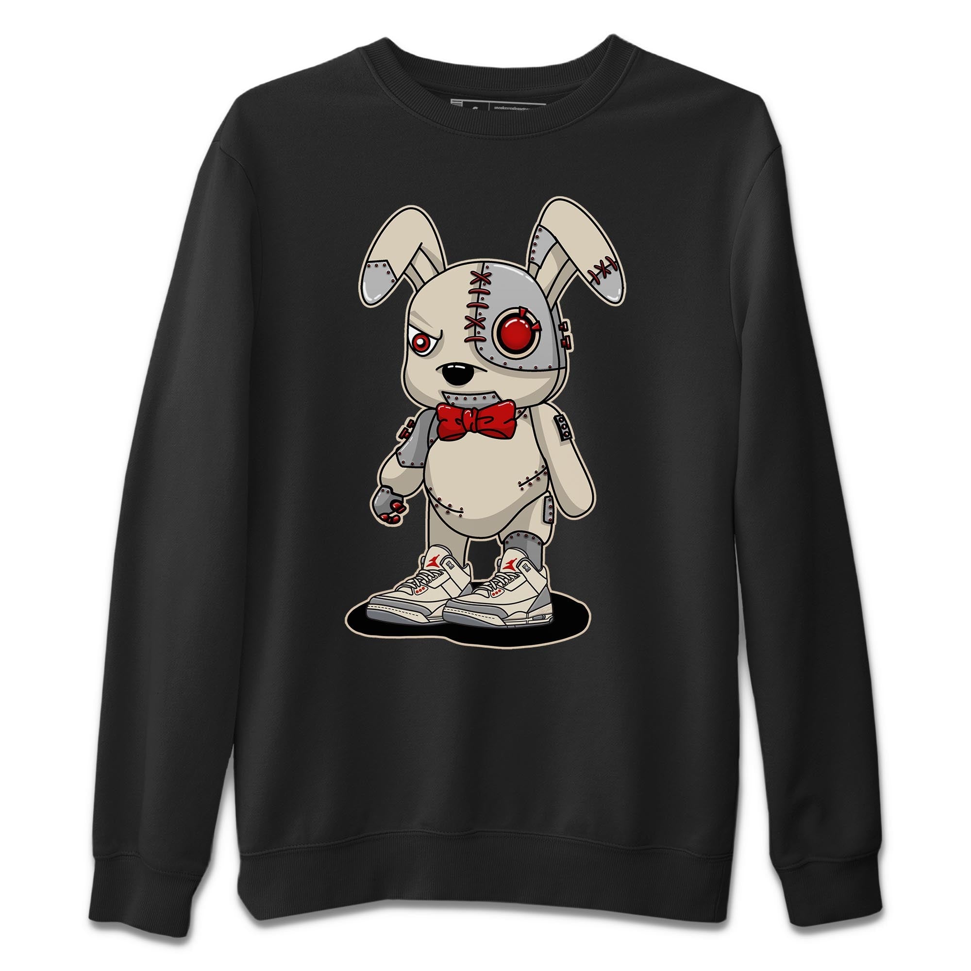 Jordan 3 Muslin Shirt To Match Jordans Cyborg Bunny Sneaker Tees Jordan 3 Muslin Drip Gear Zone Sneaker Matching Clothing Unisex Shirts