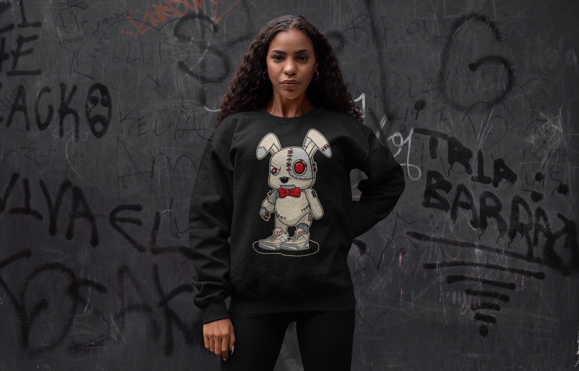 Jordan 3 Muslin Shirt To Match Jordans Cyborg Bunny Sneaker Tees Jordan 3 Muslin Drip Gear Zone Sneaker Matching Clothing Unisex Shirts