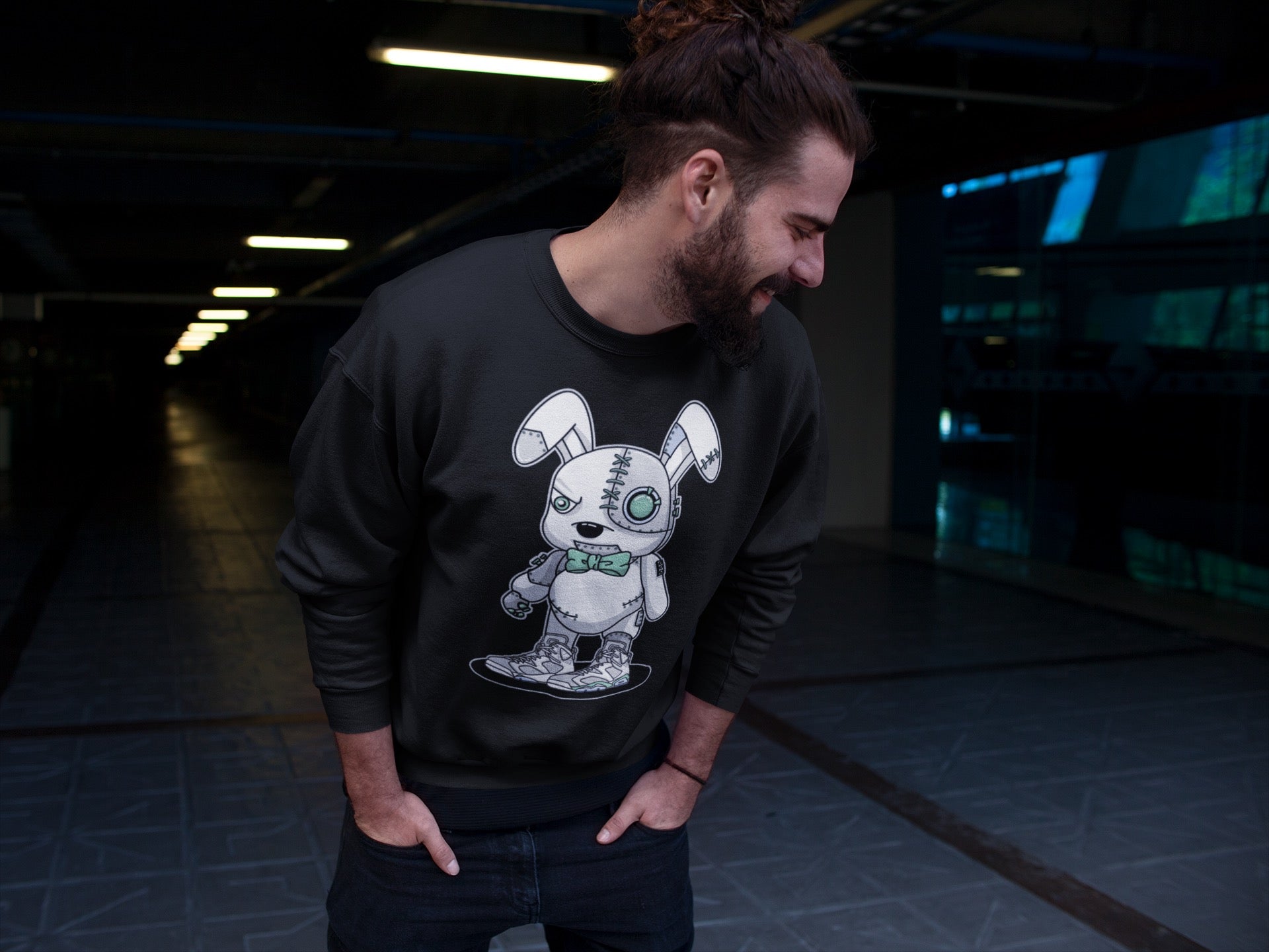 Jordan 6 Mint Foam Shirt To Match Jordans Cyborg Bunny Sneaker Tees Jordan 6 Mint Foam Drip Gear Zone Sneaker Matching Clothing Unisex Shirts