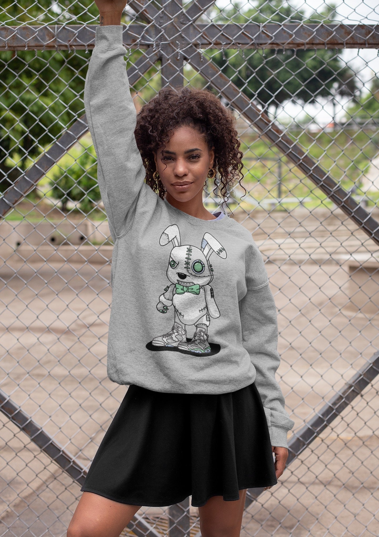 Jordan 6 Mint Foam Shirt To Match Jordans Cyborg Bunny Sneaker Tees Jordan 6 Mint Foam Drip Gear Zone Sneaker Matching Clothing Unisex Shirts