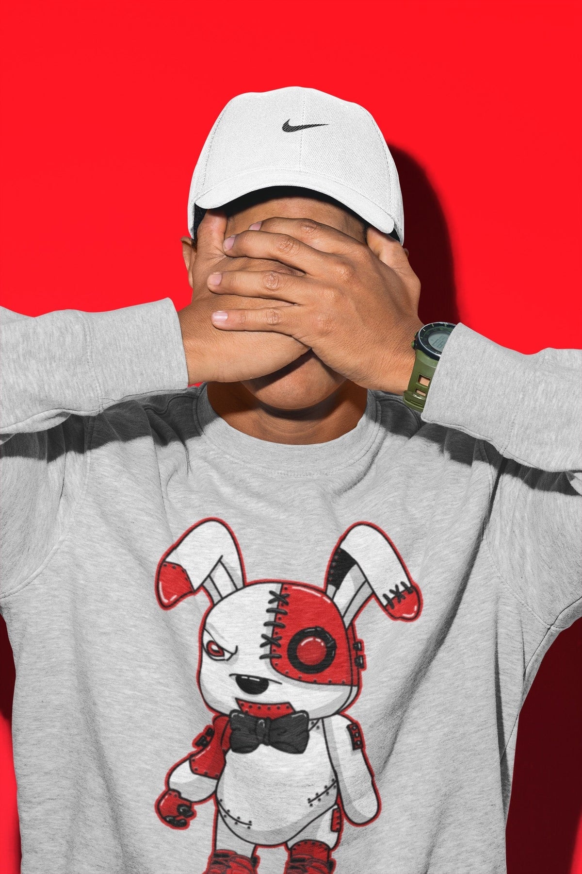 Jordan 9 Chile Red Shirt To Match Jordans Cyborg Bunny Sneaker Tees Jordan 9 Chile Red Drip Gear Zone Sneaker Matching Clothing Unisex Shirts
