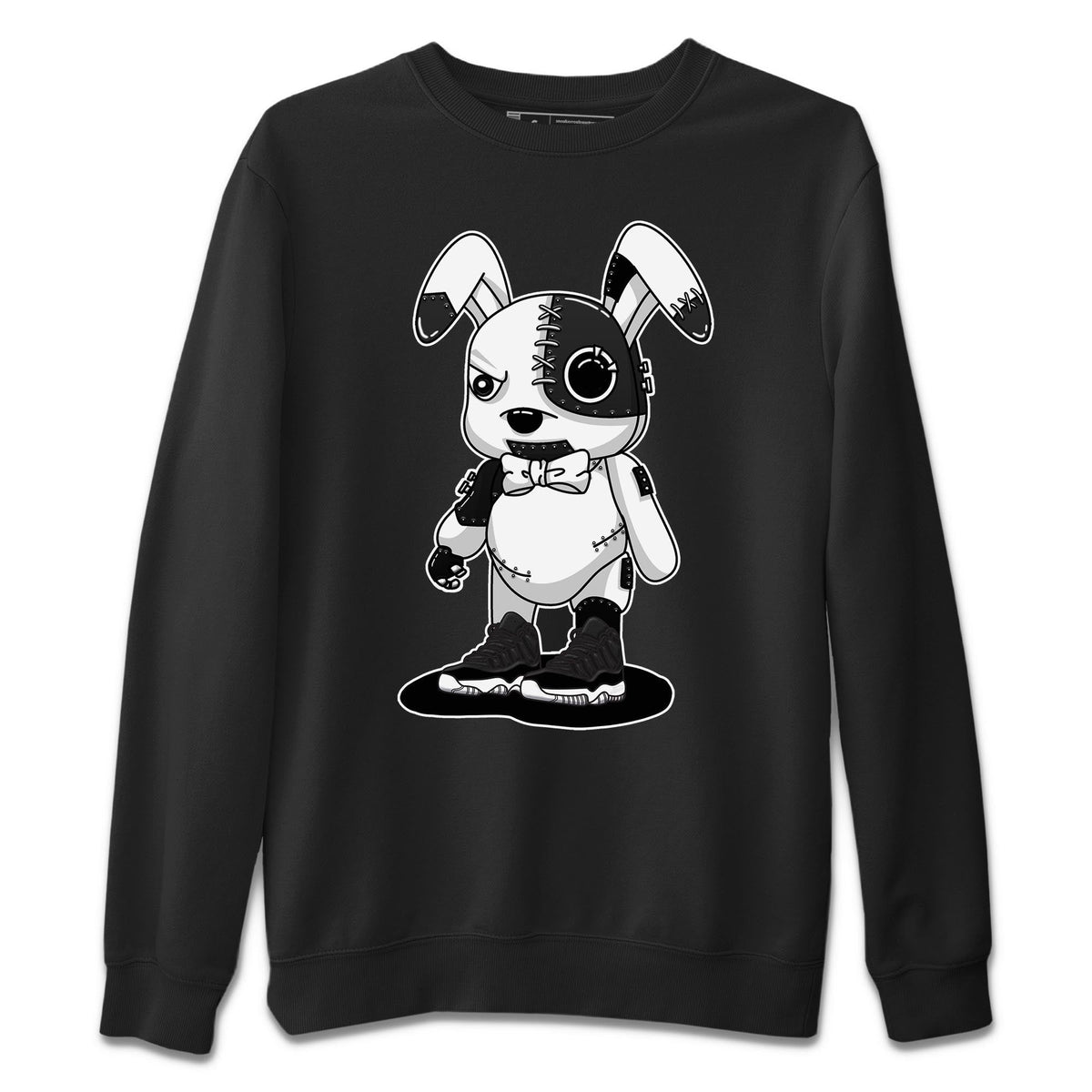 Jordan 11 72-10 Sneaker Matching T-Shirt Cyborg Bunny Sneaker Tees Jordan 11 72-10 Sneaker Release Tees Crew Neck Tees