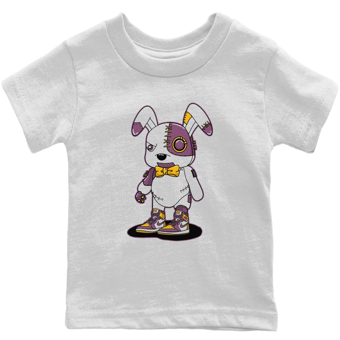 Jordan 1 Brotherhood Sneaker Matching T-Shirt Cyborg Bunny Sneaker Tees Jordan 1 Brotherhood Sneaker Release Tees Kids Shirts