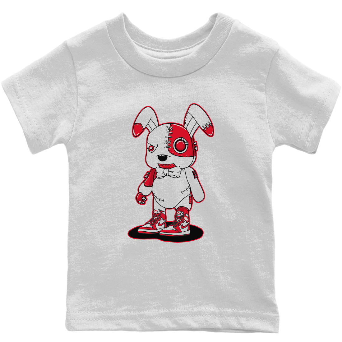 Jordan 1 Newstalgia Sneaker Matching T-Shirt Cyborg Bunny Sneaker Tees Jordan 1 Newstalgia Sneaker Release Tees Kids Shirts