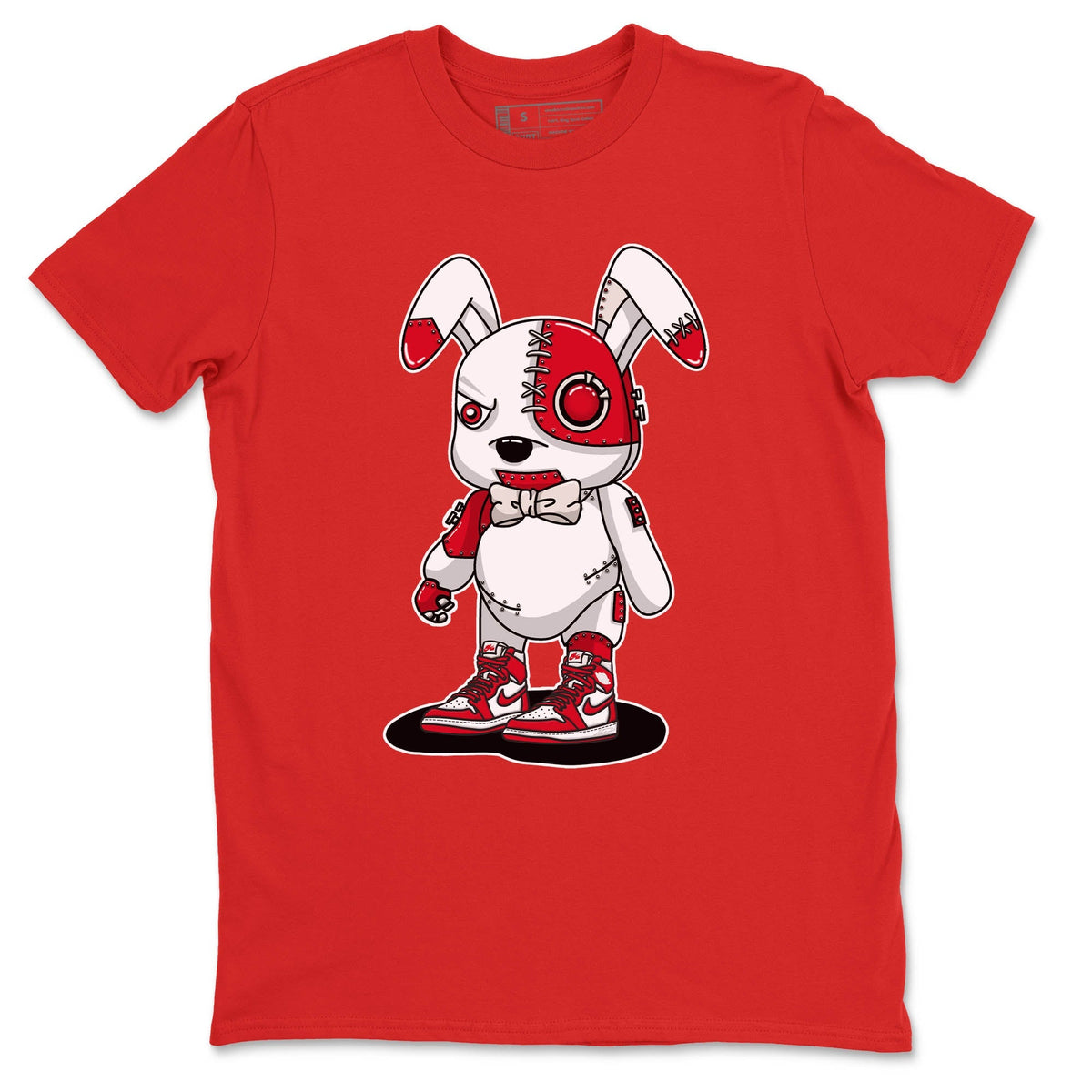 Jordan 1 Newstalgia Sneaker Matching T-Shirt Cyborg Bunny Sneaker Tees Jordan 1 Newstalgia Sneaker Release Tees Crew Neck Tees