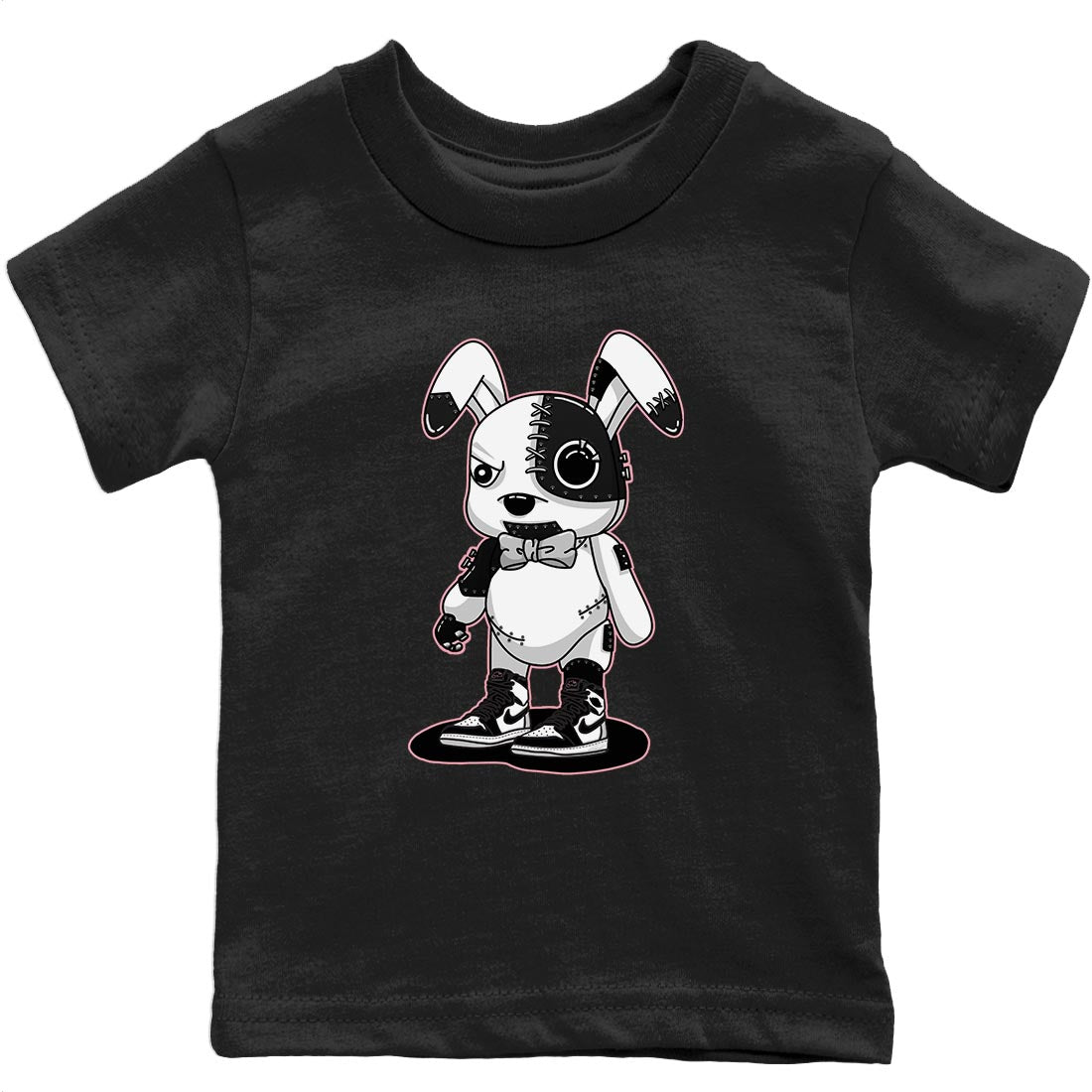 Jordan 1 Stage Haze Sneaker Matching T-Shirt Cyborg Bunny Sneaker Tees Jordan 1 Stage Haze Sneaker Release Tees Kids Shirts