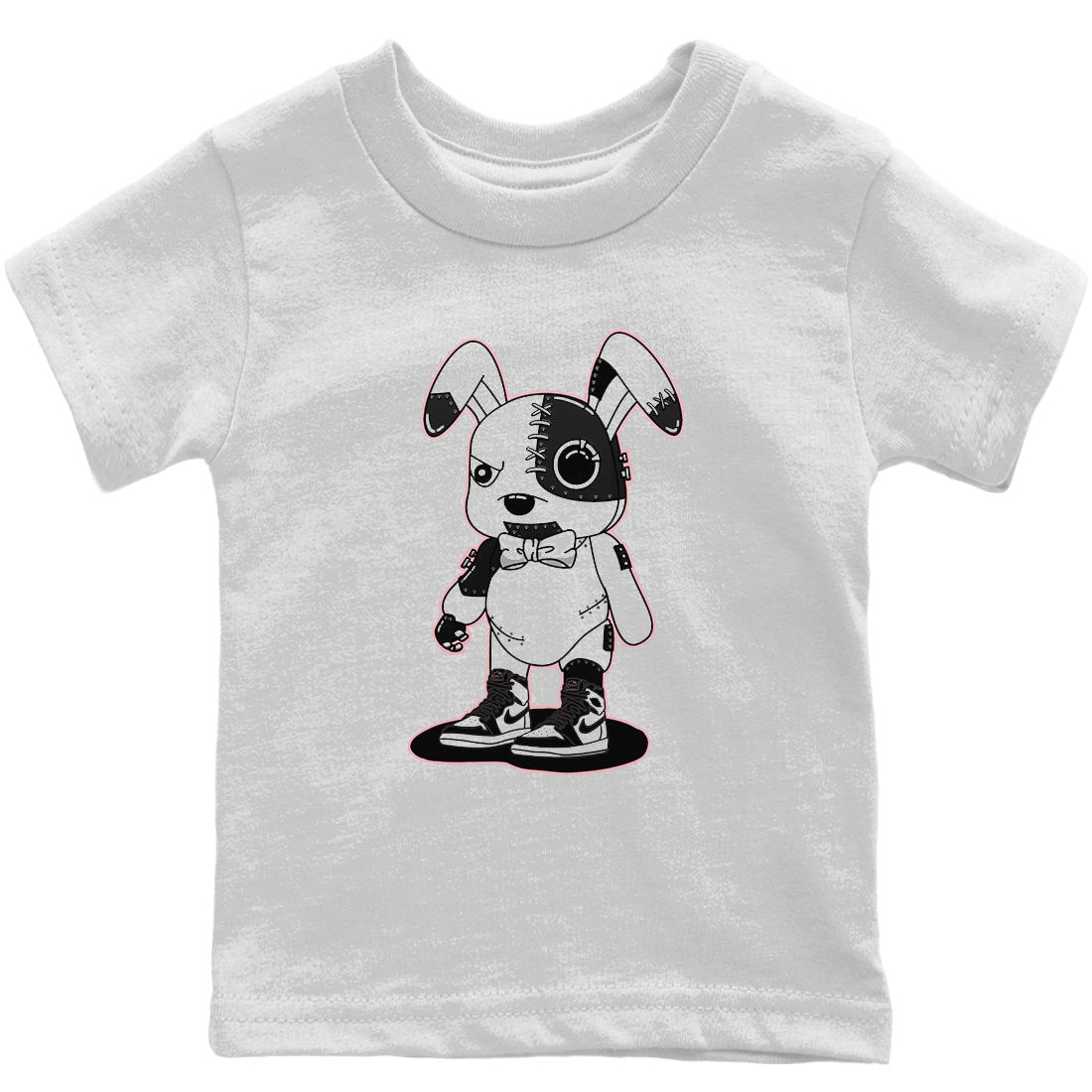 Jordan 1 Stage Haze Sneaker Matching T-Shirt Cyborg Bunny Sneaker Tees Jordan 1 Stage Haze Sneaker Release Tees Kids Shirts