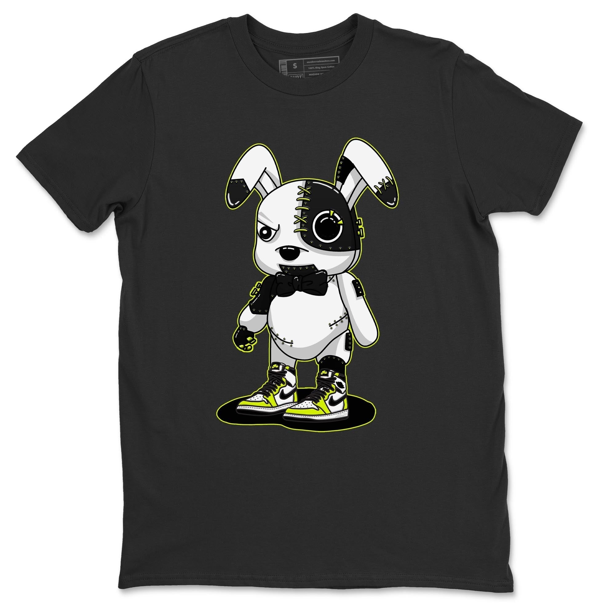 Jordan 1 Visionaire Sneaker Matching T-Shirt Cyborg Bunny Sneaker Tees Jordan 1 Visionaire Sneaker Release Tees Crew Neck Tees
