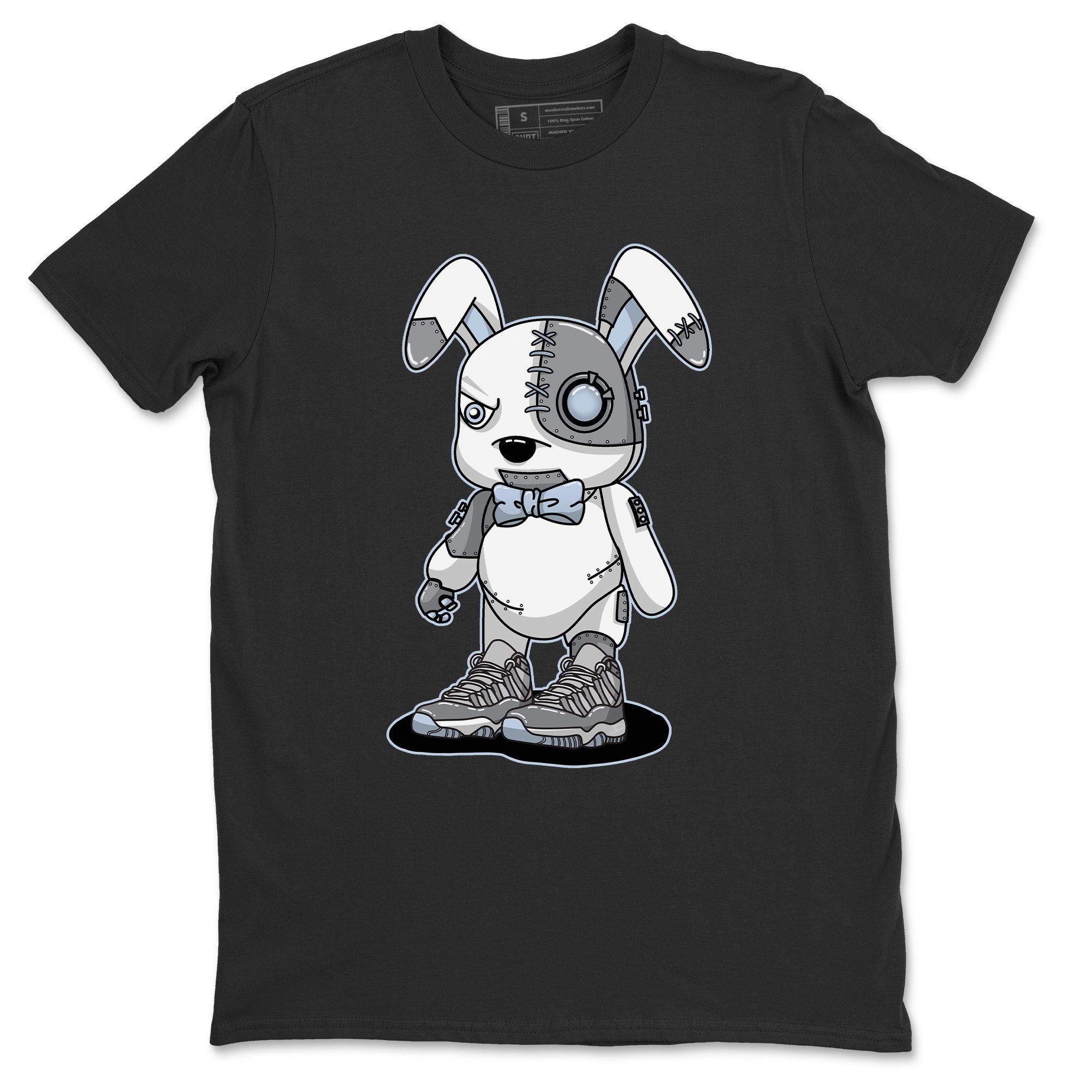 Jordan 11 Cool Grey Shirt To Match Jordans Cyborg Bunny Sneaker Tees Jordan 11 Cool Grey Drip Gear Zone Sneaker Matching Clothing Unisex Shirts