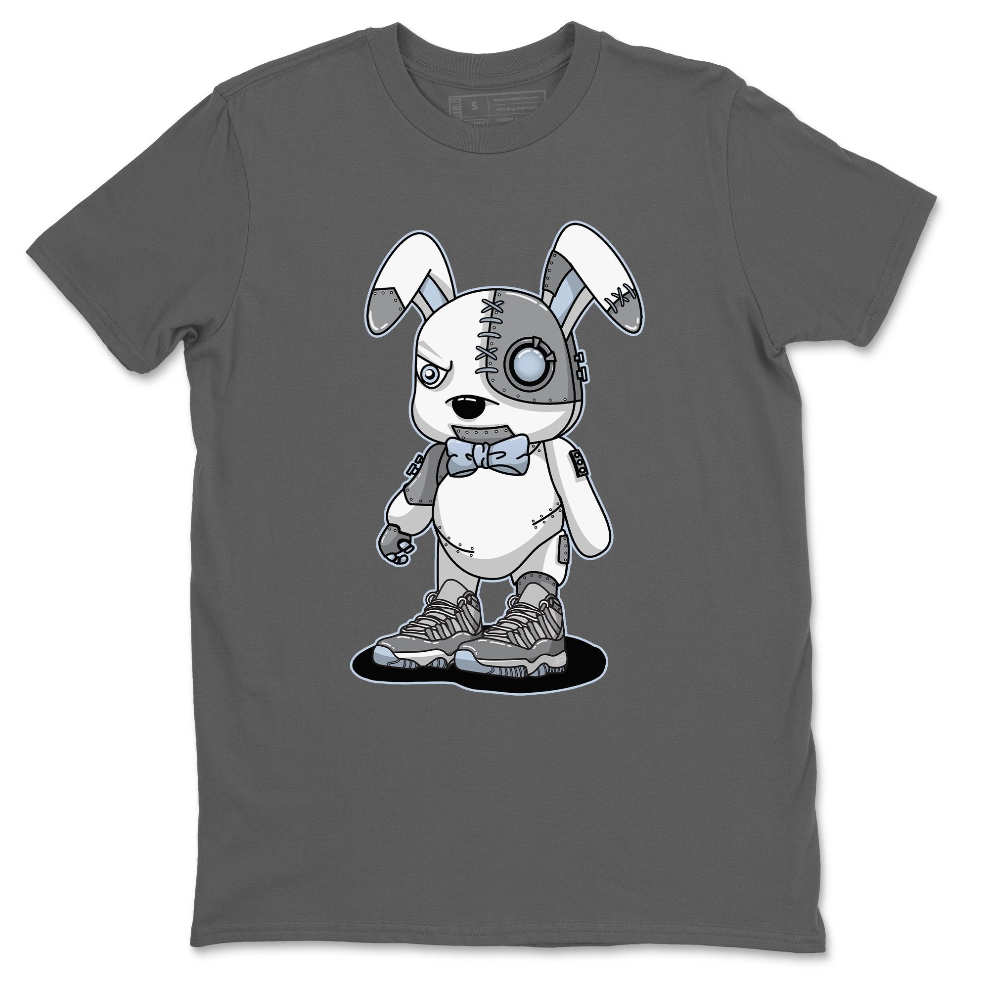 Jordan 11 Cool Grey Shirt To Match Jordans Cyborg Bunny Sneaker Tees Jordan 11 Cool Grey Drip Gear Zone Sneaker Matching Clothing Unisex Shirts