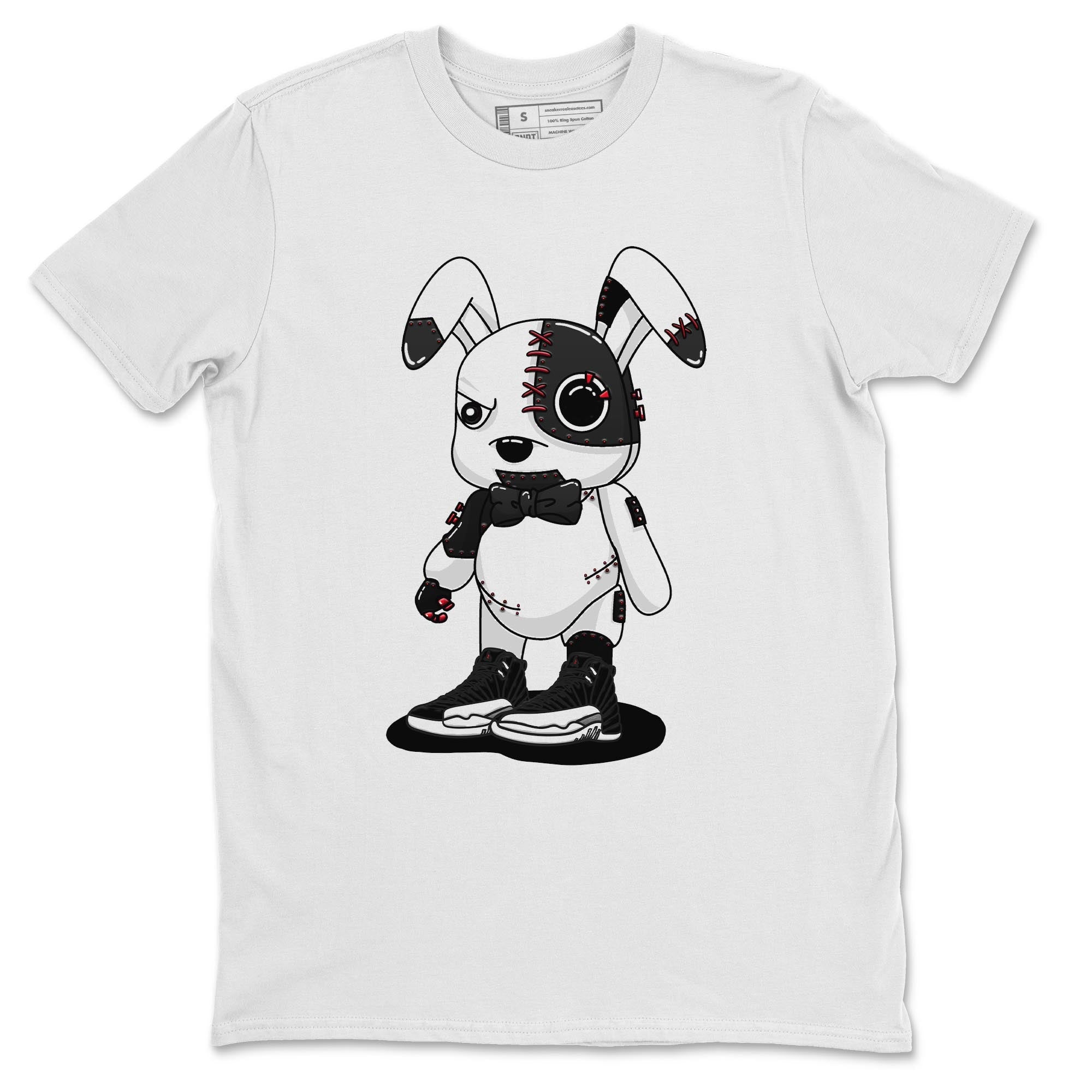 Jordan 12 Playoffs Shirt To Match Jordans Cyborg Bunny Sneaker Tees Jordan 12 Playoffs Drip Gear Zone Sneaker Matching Clothing Unisex Shirts