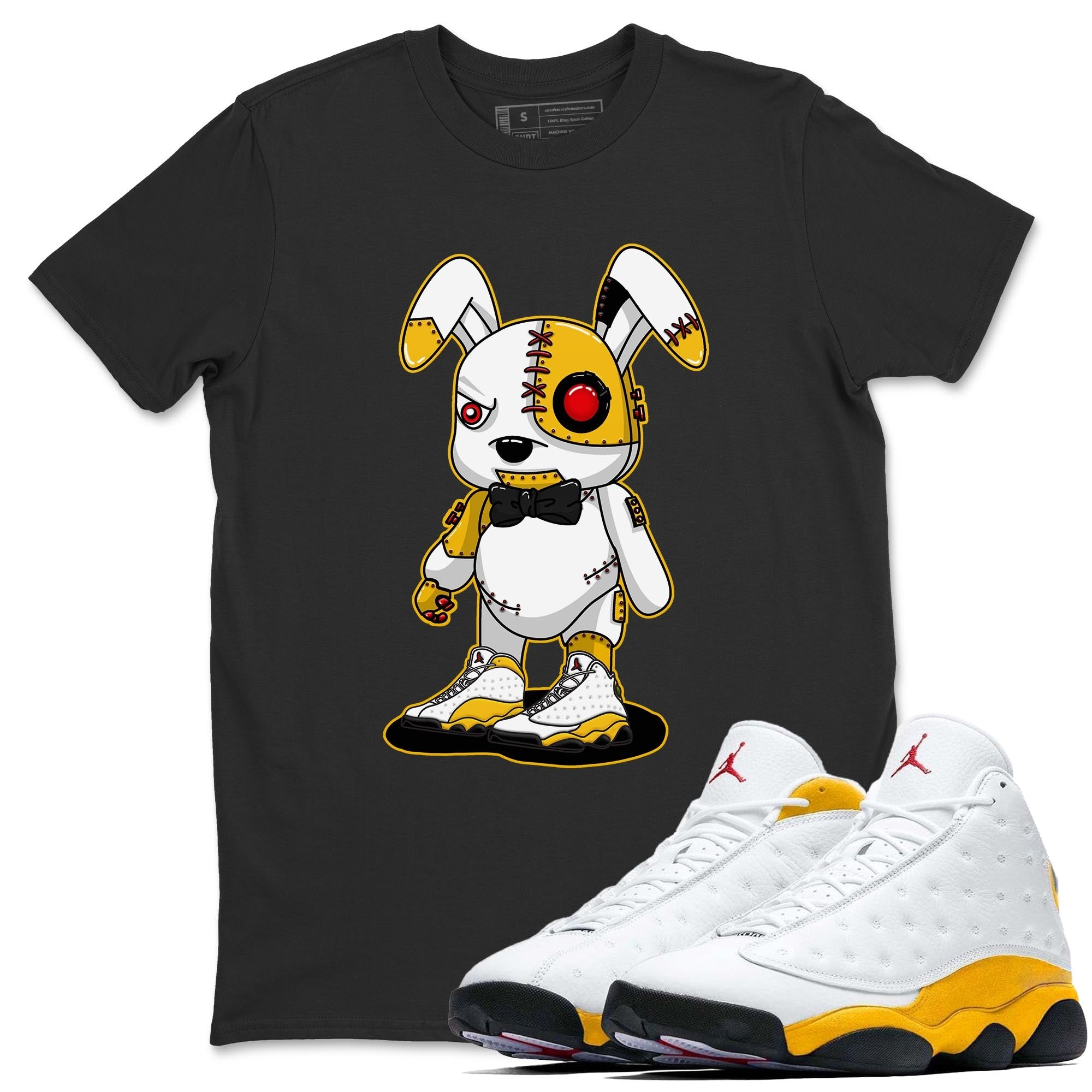 Jordan 13 Del Sol Shirt To Match Jordans Cyborg Bunny Sneaker Tees Jordan 13 Del Sol Drip Gear Zone Sneaker Matching Clothing Unisex Shirts
