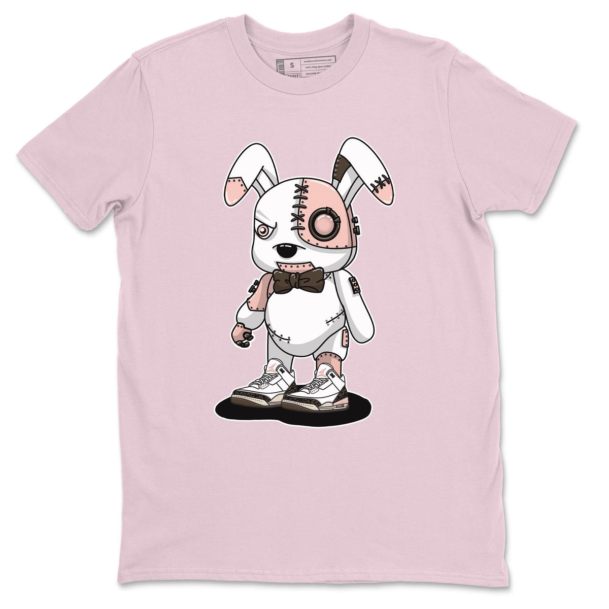 Jordan 3 Atmosphere Sneaker Matching T-Shirt Cyborg Bunny Sneaker Tees Jordan 3 Atmosphere Sneaker Release Tees Crew Neck Tees
