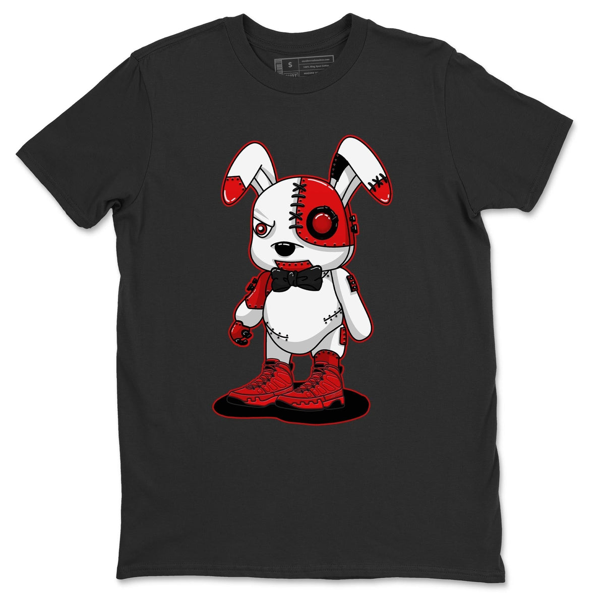 Jordan 9 Chile Red Shirt To Match Jordans Cyborg Bunny Sneaker Tees Jordan 9 Chile Red Drip Gear Zone Sneaker Matching Clothing Unisex Shirts