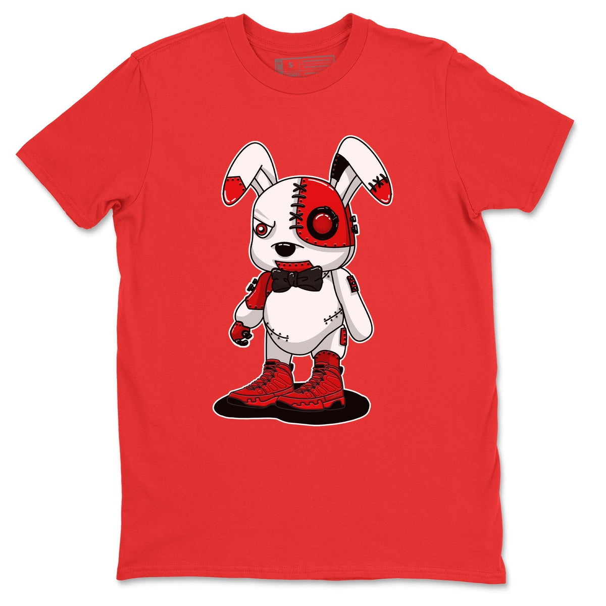 Jordan 9 Chile Red Shirt To Match Jordans Cyborg Bunny Sneaker Tees Jordan 9 Chile Red Drip Gear Zone Sneaker Matching Clothing Unisex Shirts