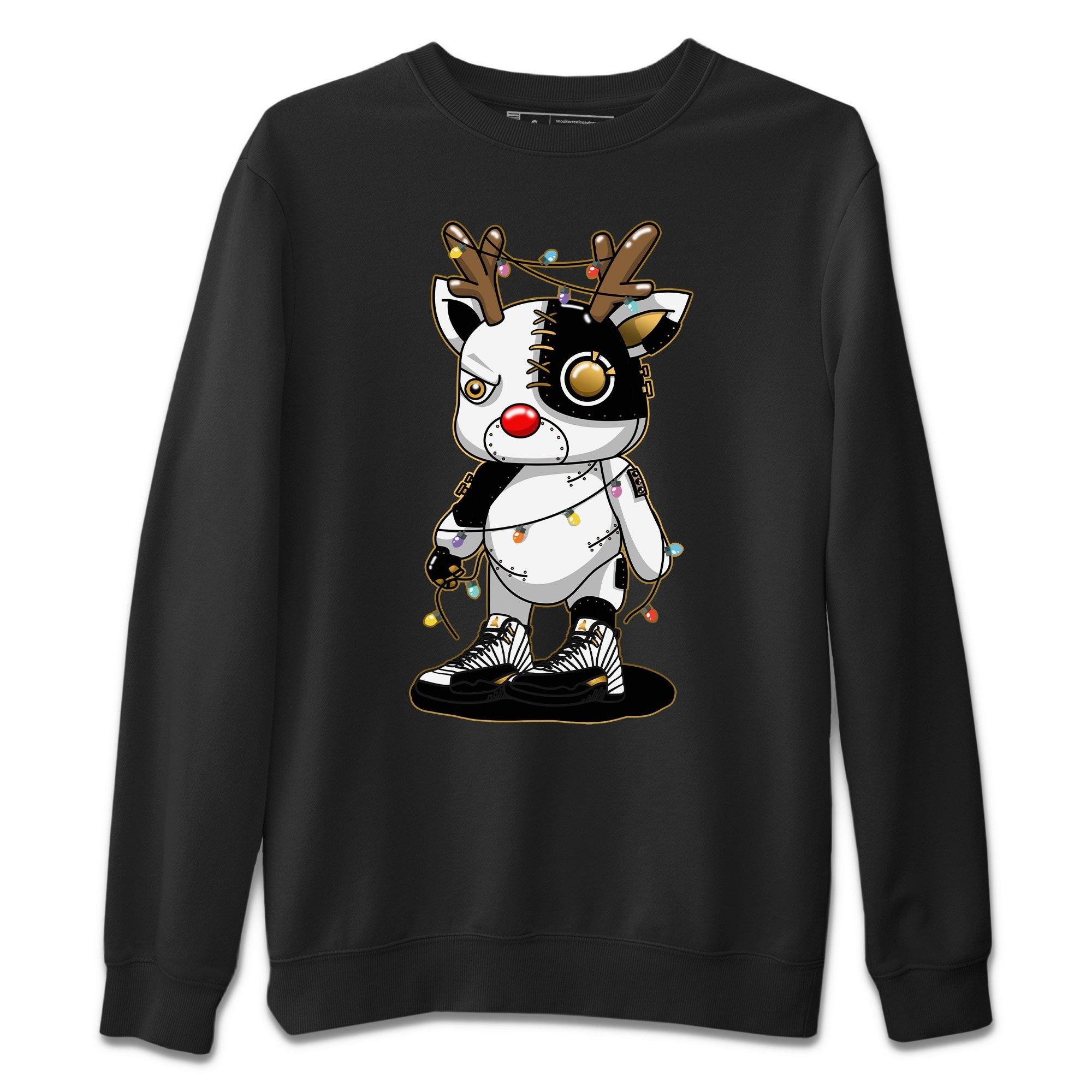 Jordan 12 Royalty Shirt To Match Jordans Cyborg Reindeer Sneaker Tees Jordan 12 Royalty Drip Gear Zone Sneaker Matching Clothing Unisex Shirts